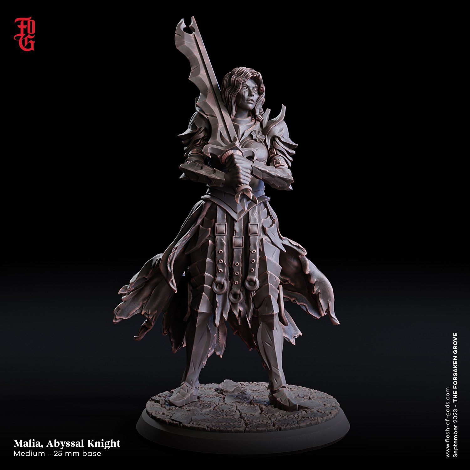 Malia, Abyssal Knight [25Mm]