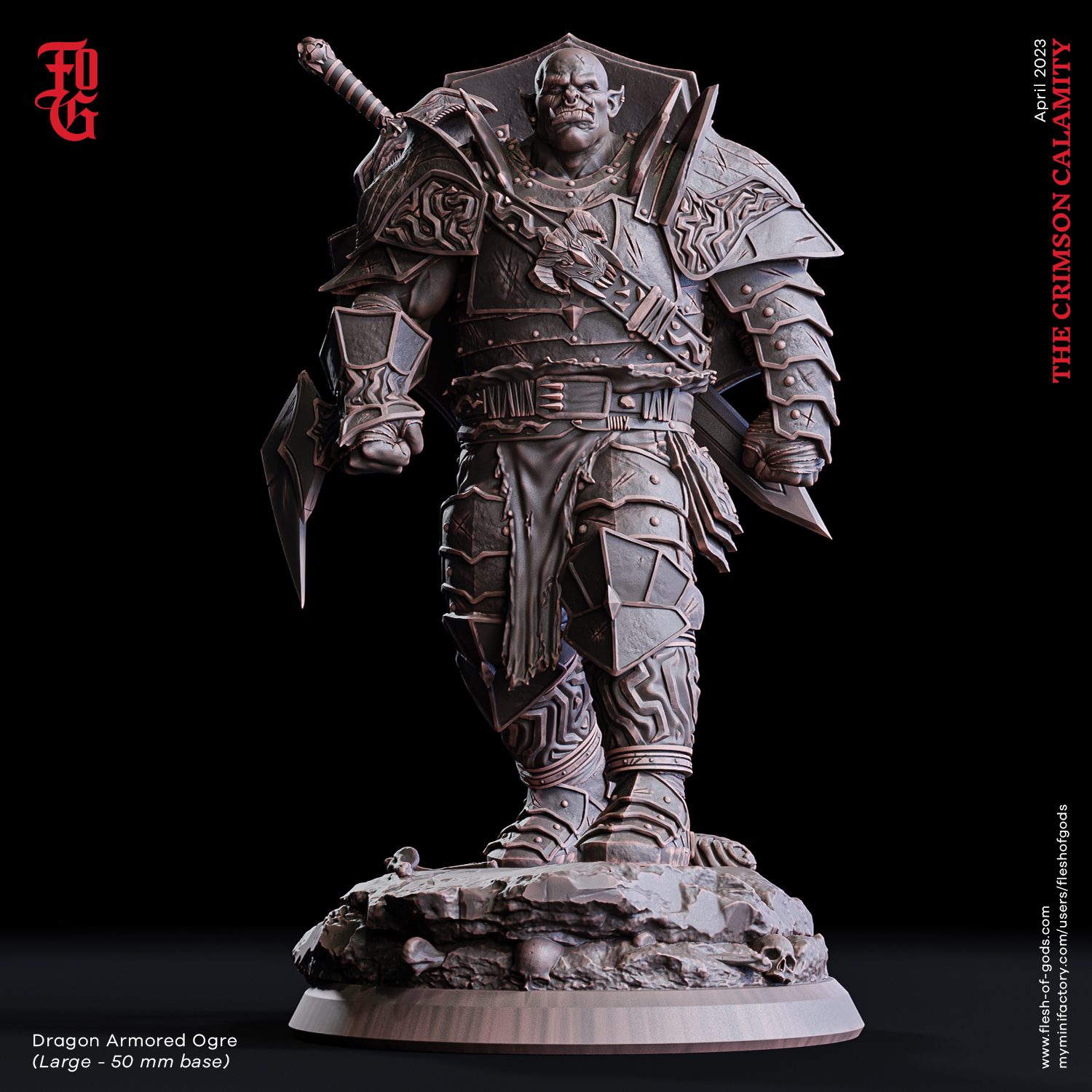 Dragon Armored Ogre (50 Mm)
