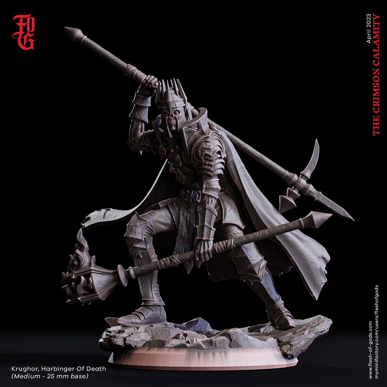 Krughor, Harbinger Of Death (25 Mm)