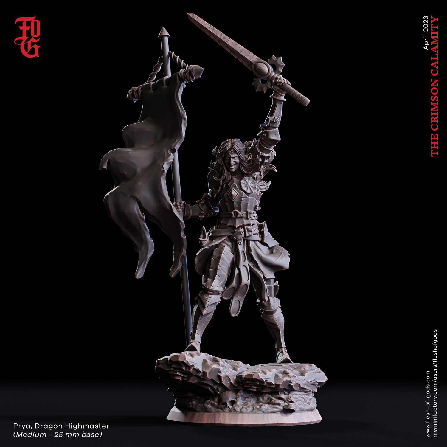 Prya, Dragon Highmaster (25 Mm)
