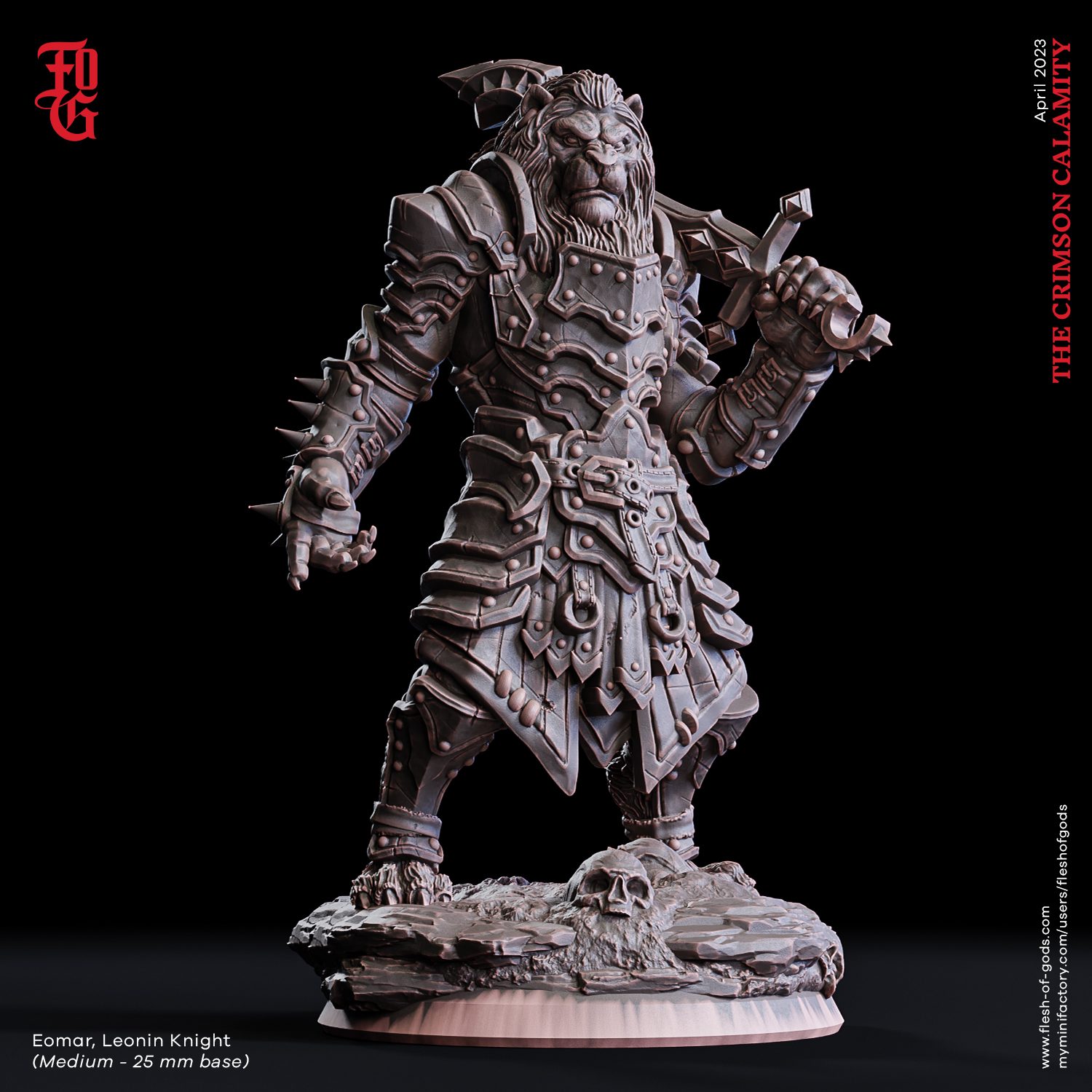 Eomar, Leonin Knight (25 Mm)