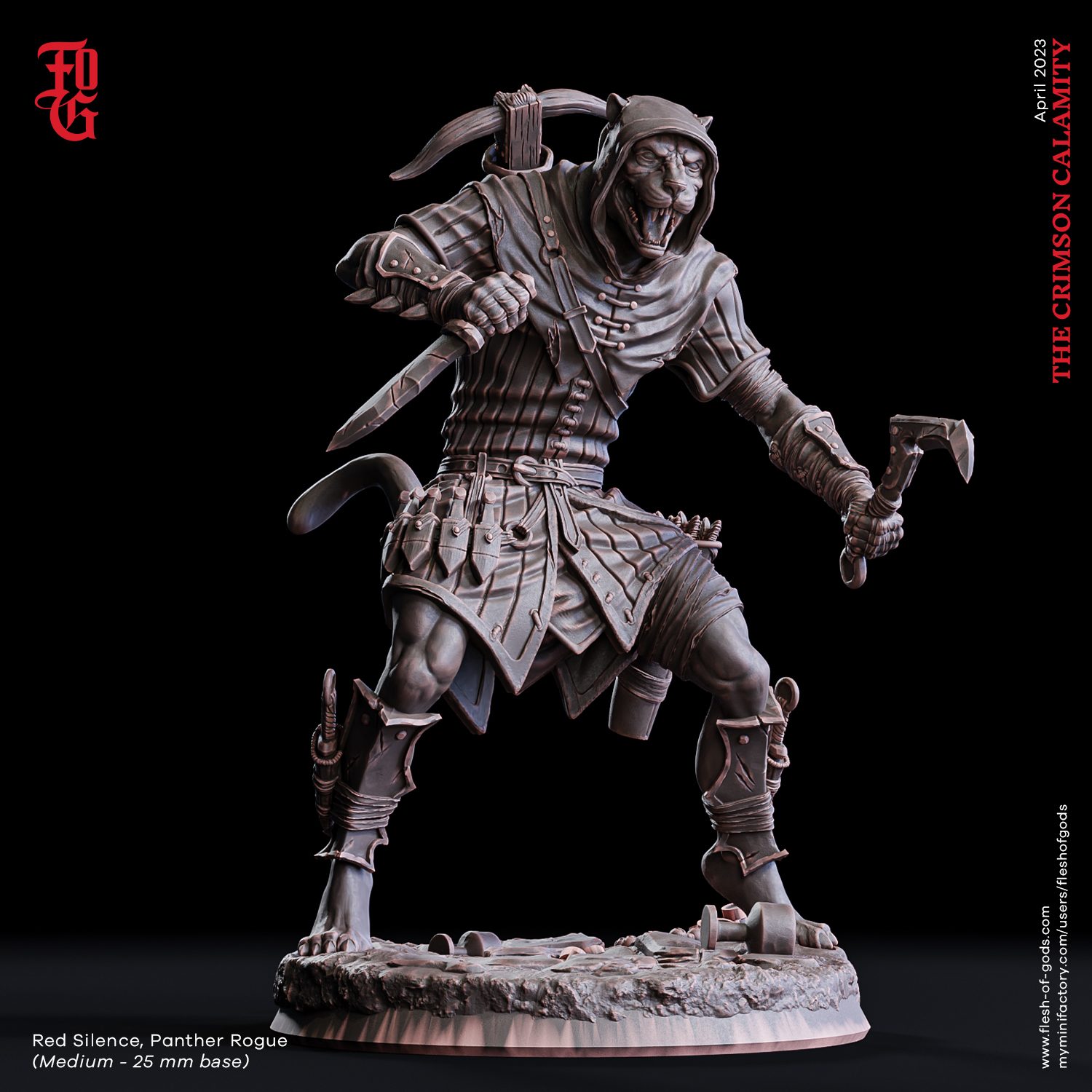 The Red Silence, Panther Rogue (25 Mm)