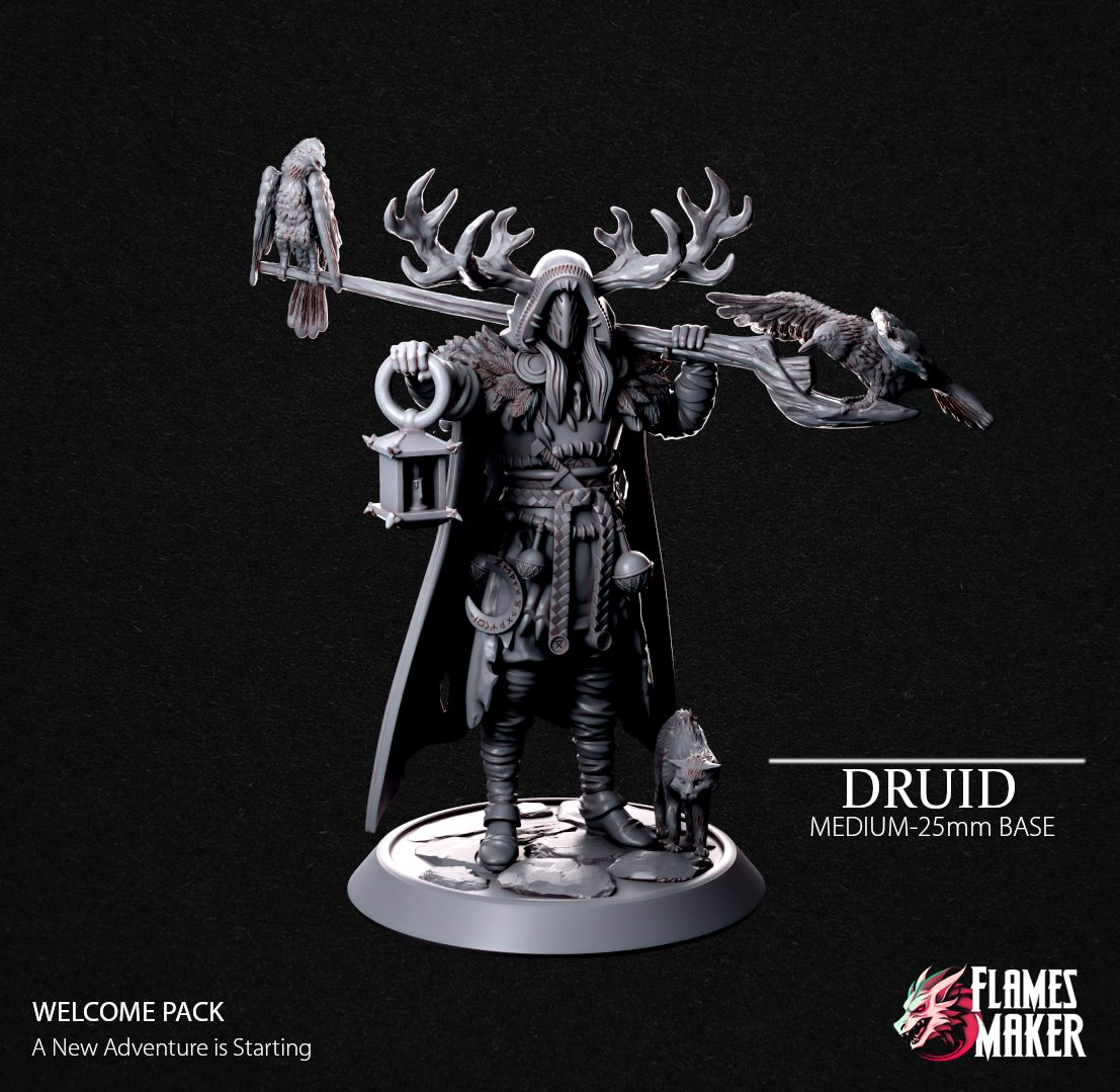 Human-Druid-Presupported
