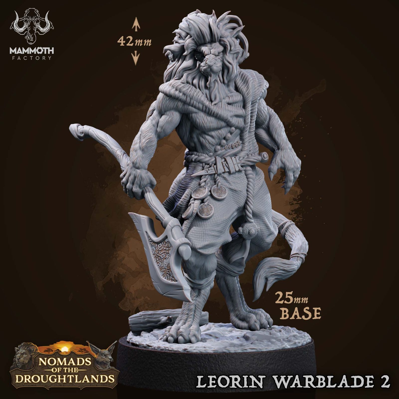 Leorin Warblade 2 [25Mm Base]