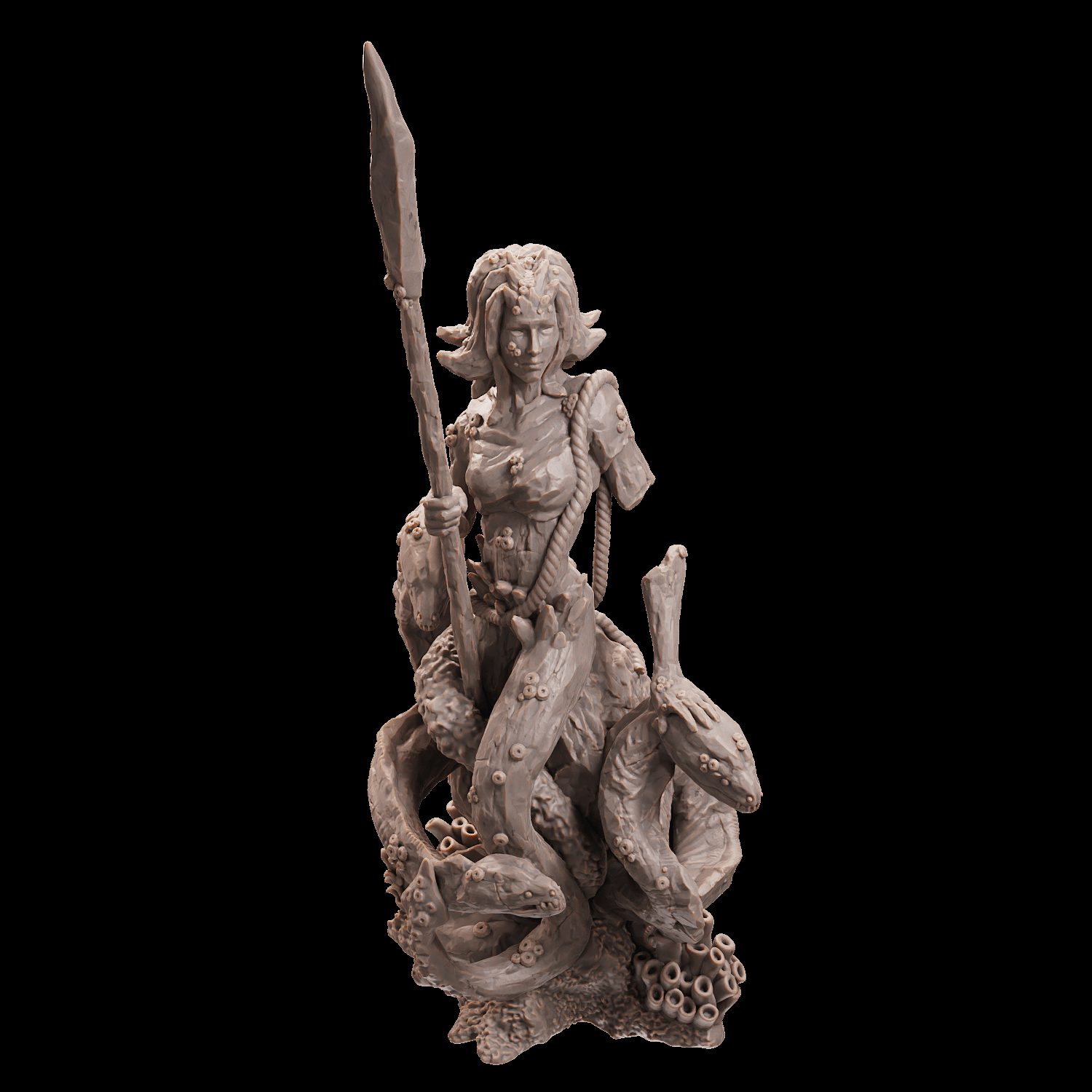 Siren Statue