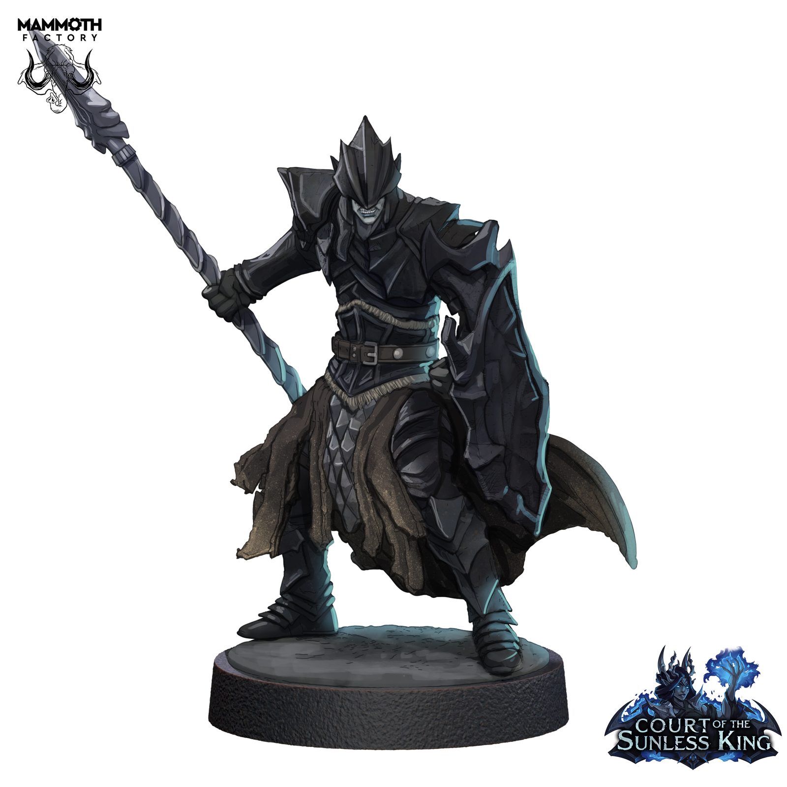 Dralfar Spearman 1-8 [25Mm Base] @Freeforallstl view 2