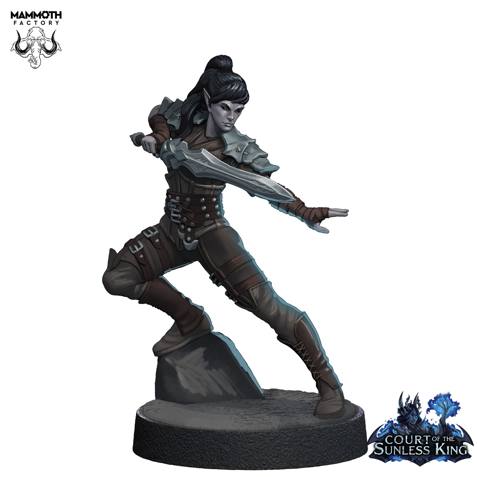 Lathri, Dralfar Assassin [25Mm Base] @Freeforallstl