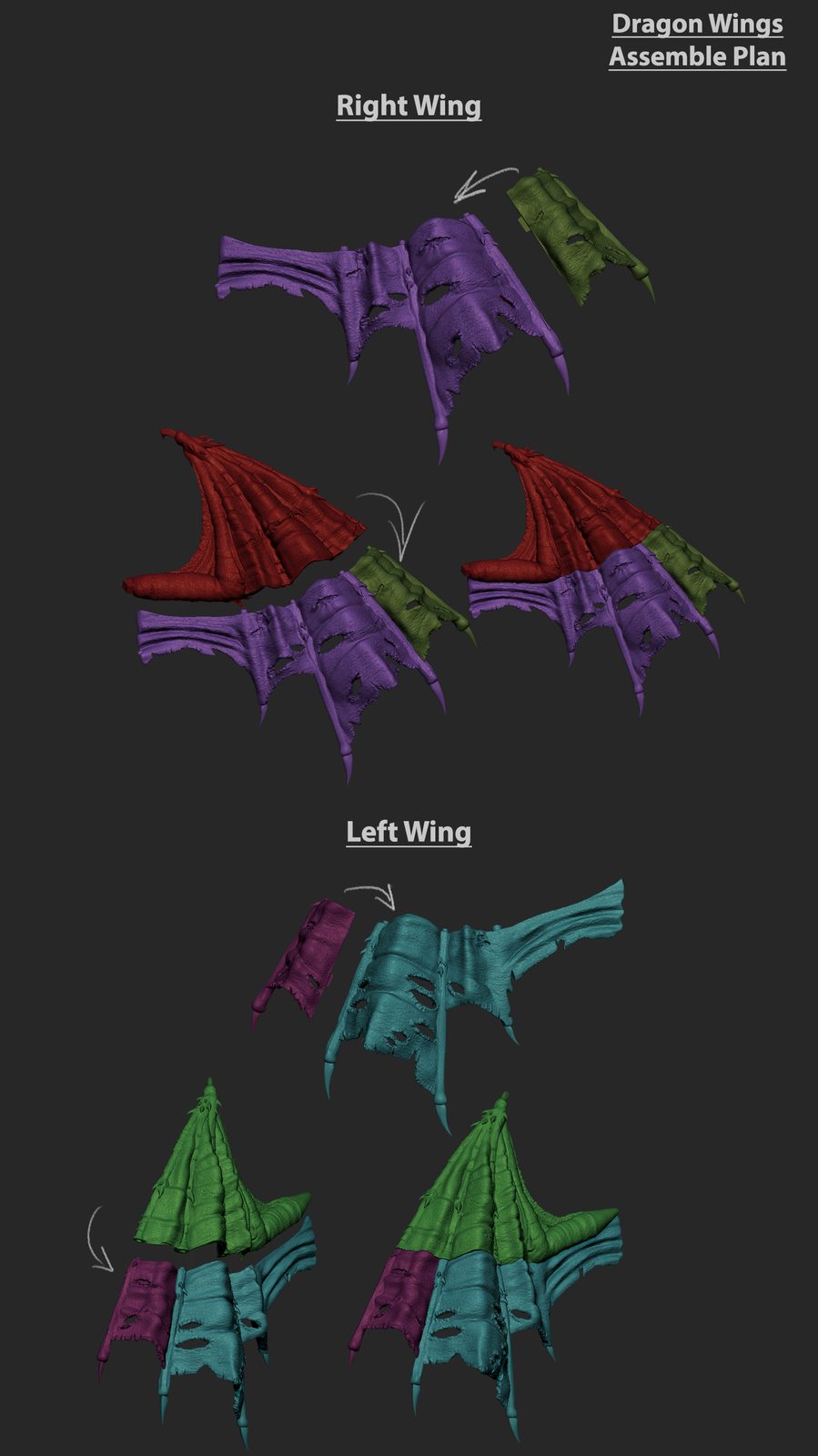 Malphoraxes, Wyrm Of The Deep [100Mm Base] @Freeforallstl view 2