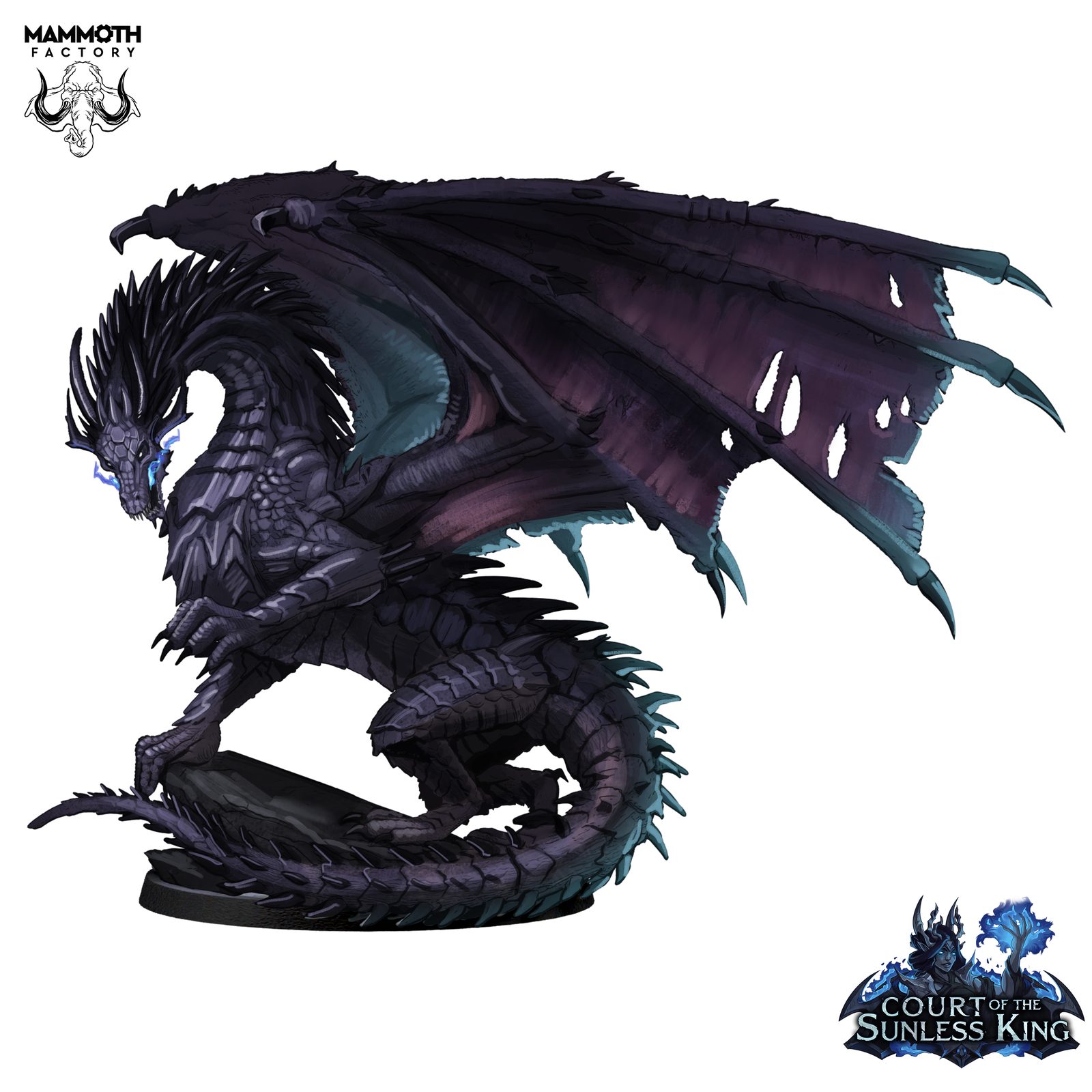 Malphoraxes, Wyrm Of The Deep [100Mm Base] @Freeforallstl view 4