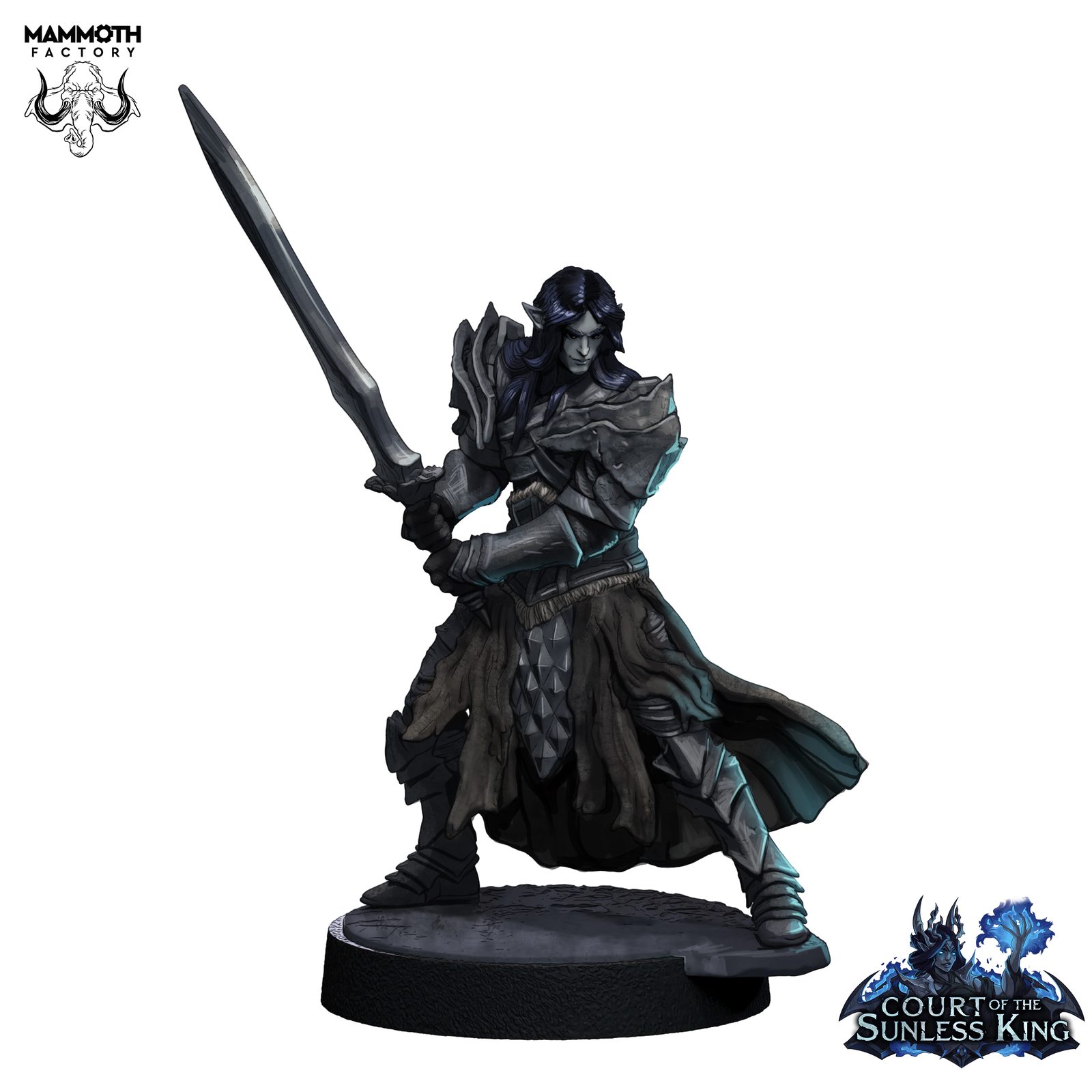 Dralfar Blademasters 1-8 [25Mm Base] @Freeforallstl view 2