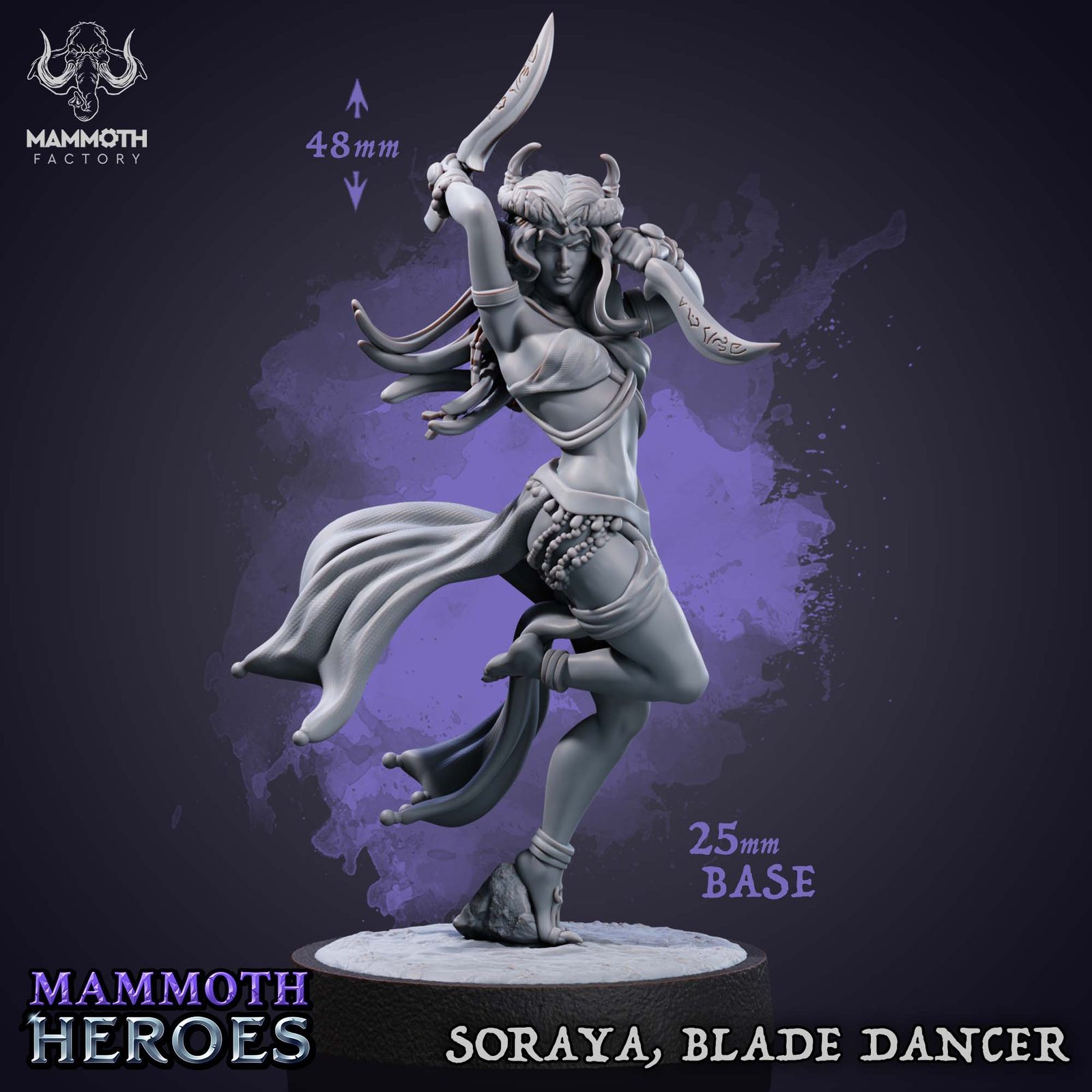 Soroya, Blade Dnacer [25Mm Base]
