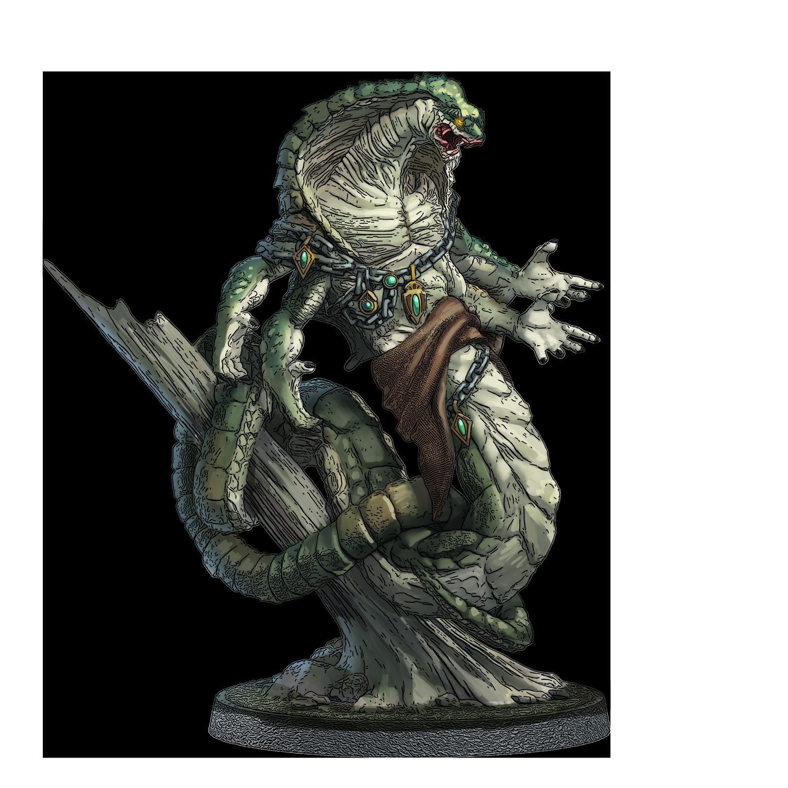 Ssrall Broodlord [50Mm Base] view 2