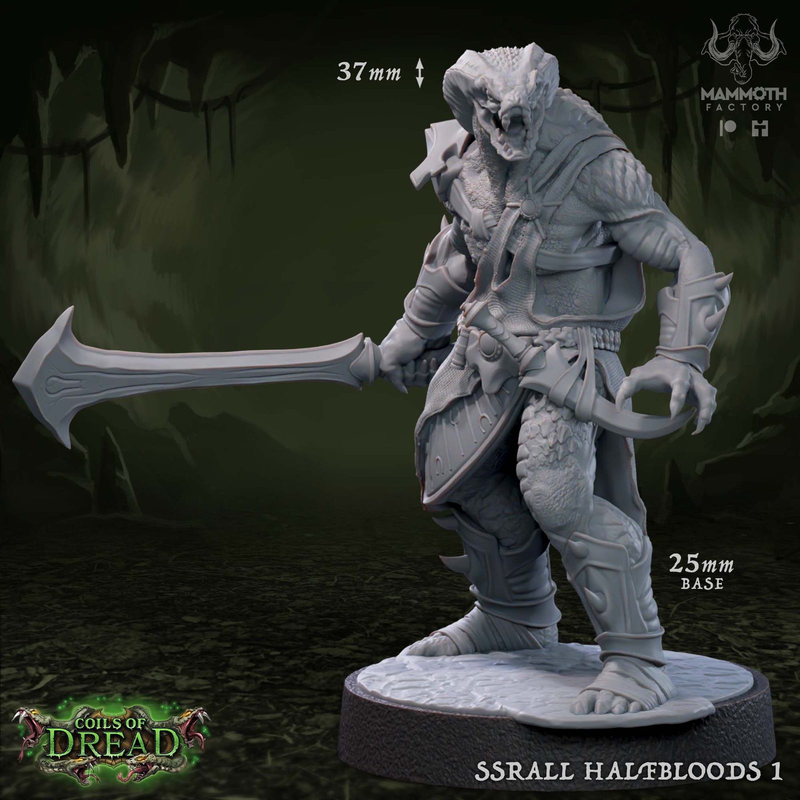 Ssrall Halfbloods 1-8 [25Mm Base] view 2