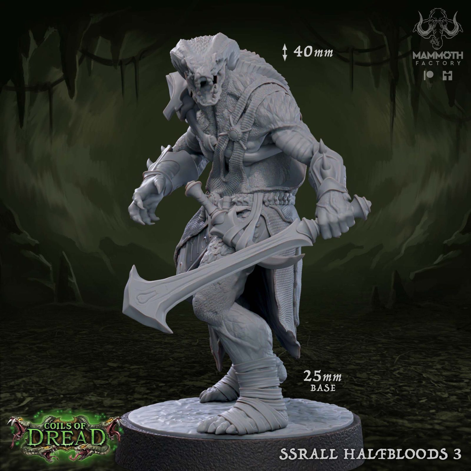 Ssrall Halfbloods 1-8 [25Mm Base] view 5