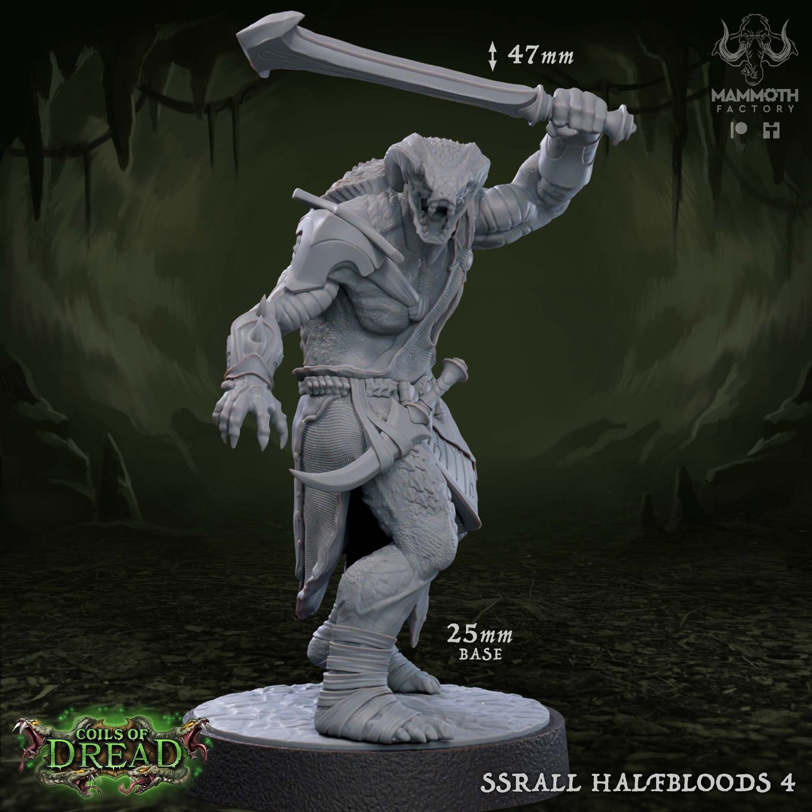 Ssrall Halfbloods 1-8 [25Mm Base] view 6