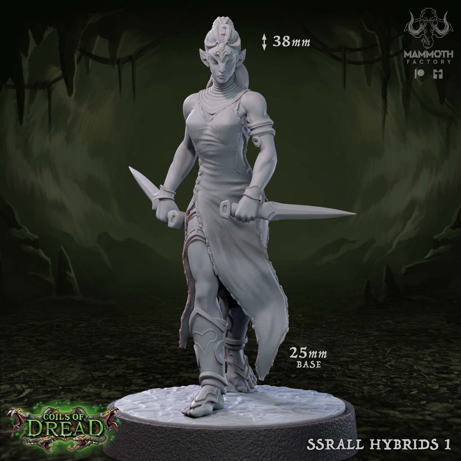 Ssrall Hybrid 1-6 [25Mm Base]