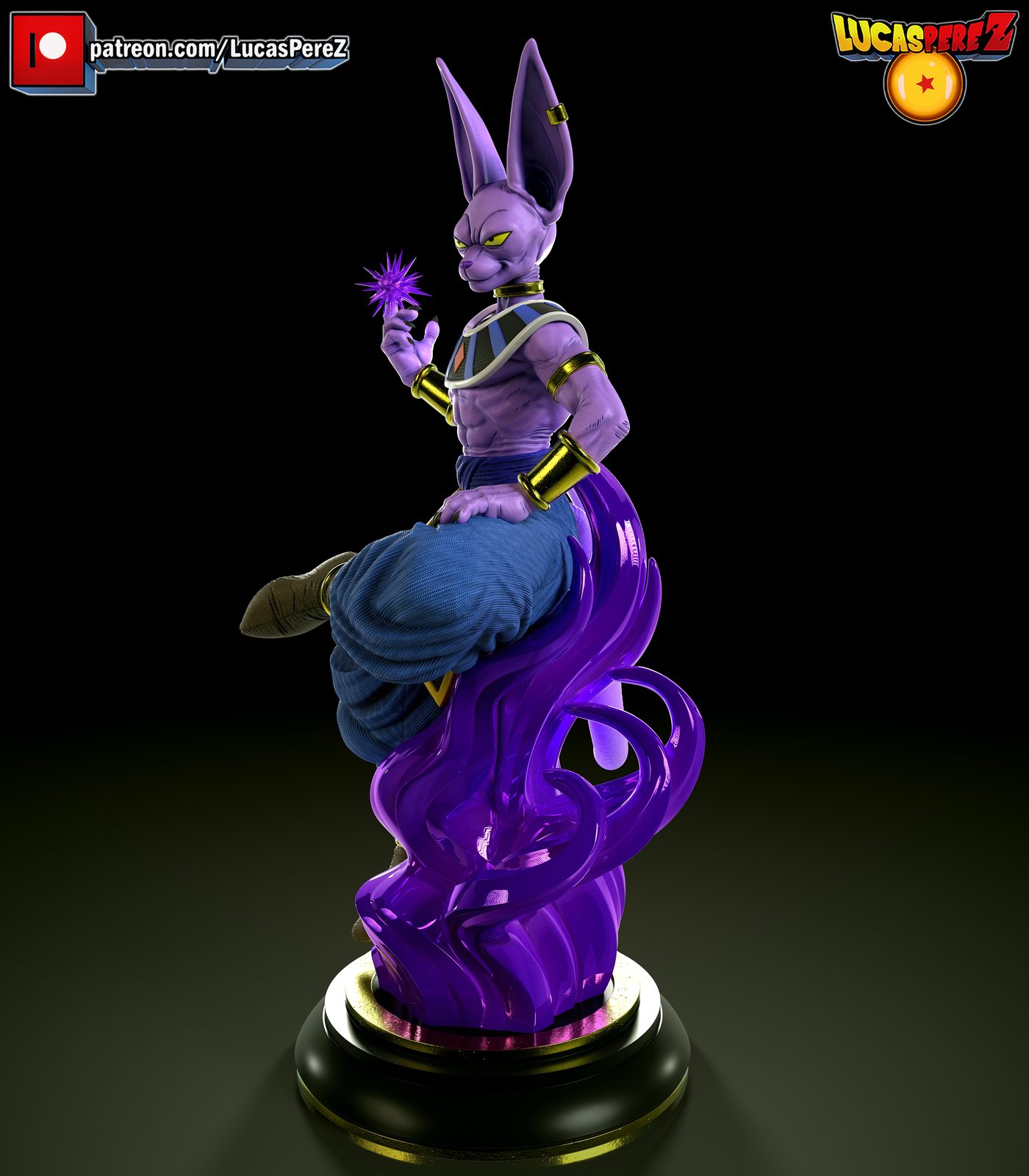 Beerus God Of Destruccion view 2