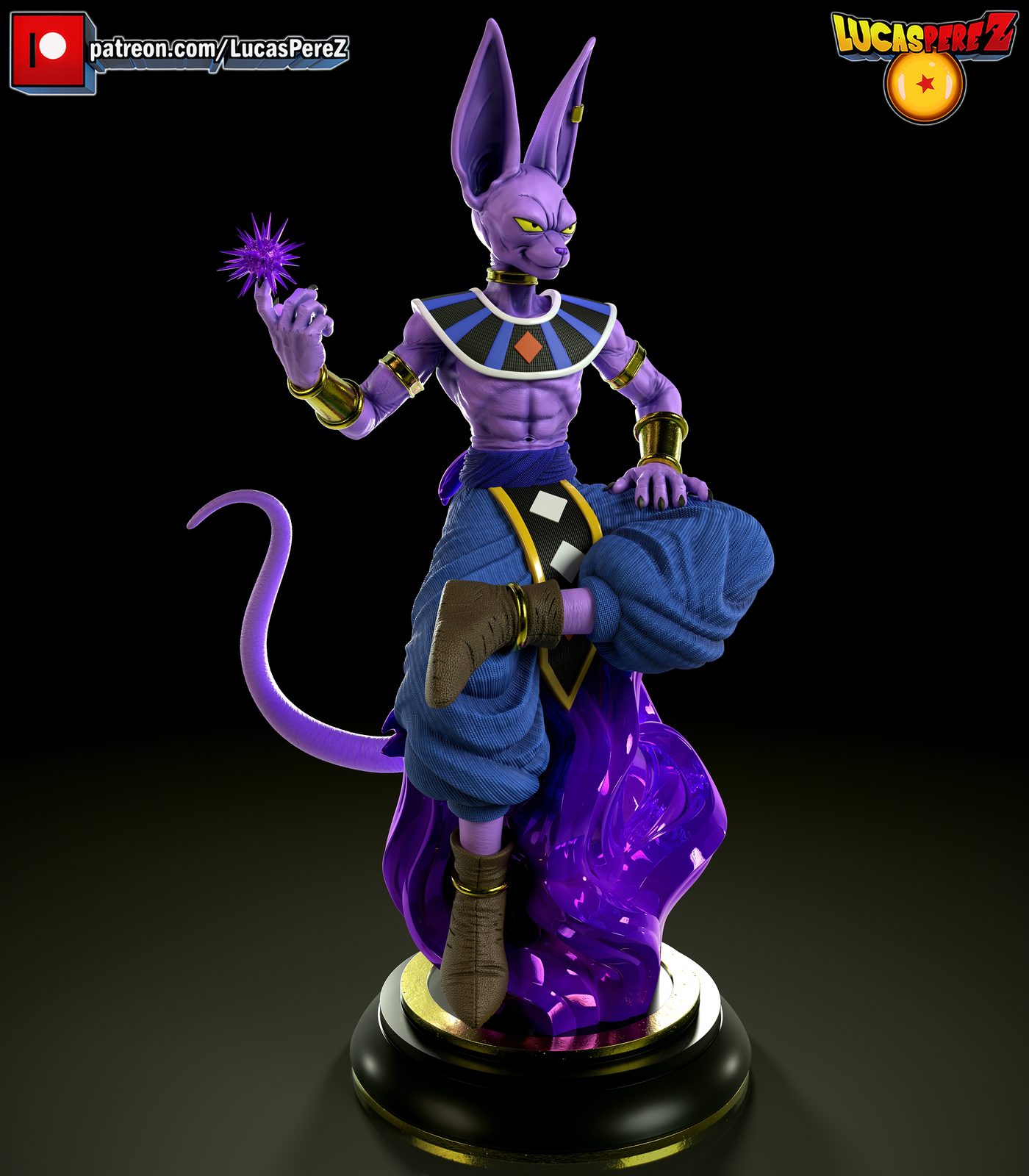 Beerus God Of Destruccion view 4