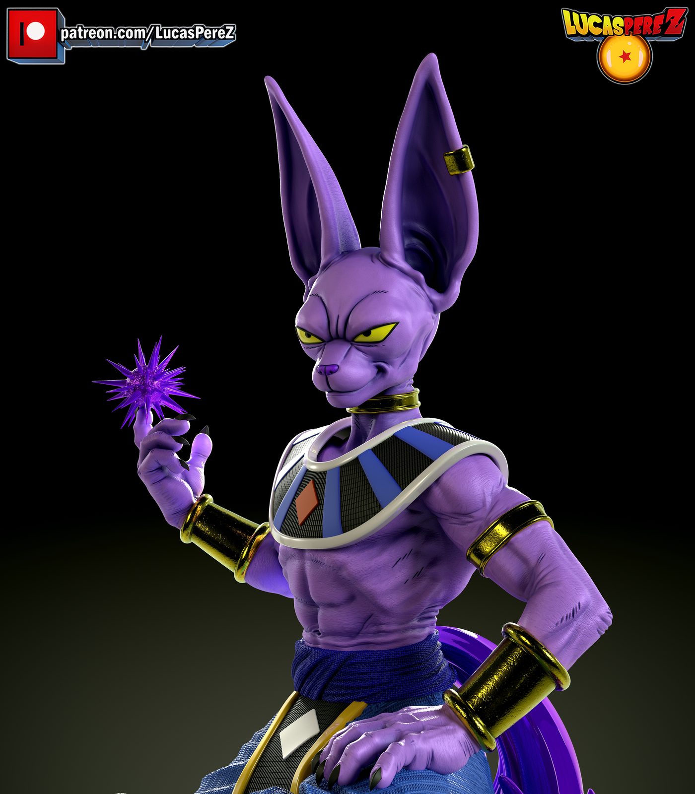 Beerus God Of Destruccion view 5
