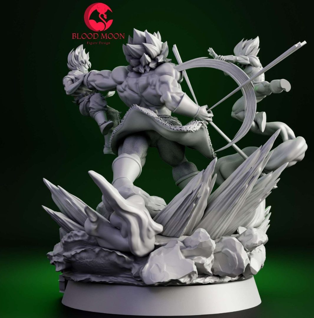 Blood Moon Broly Vs Diorama view 3