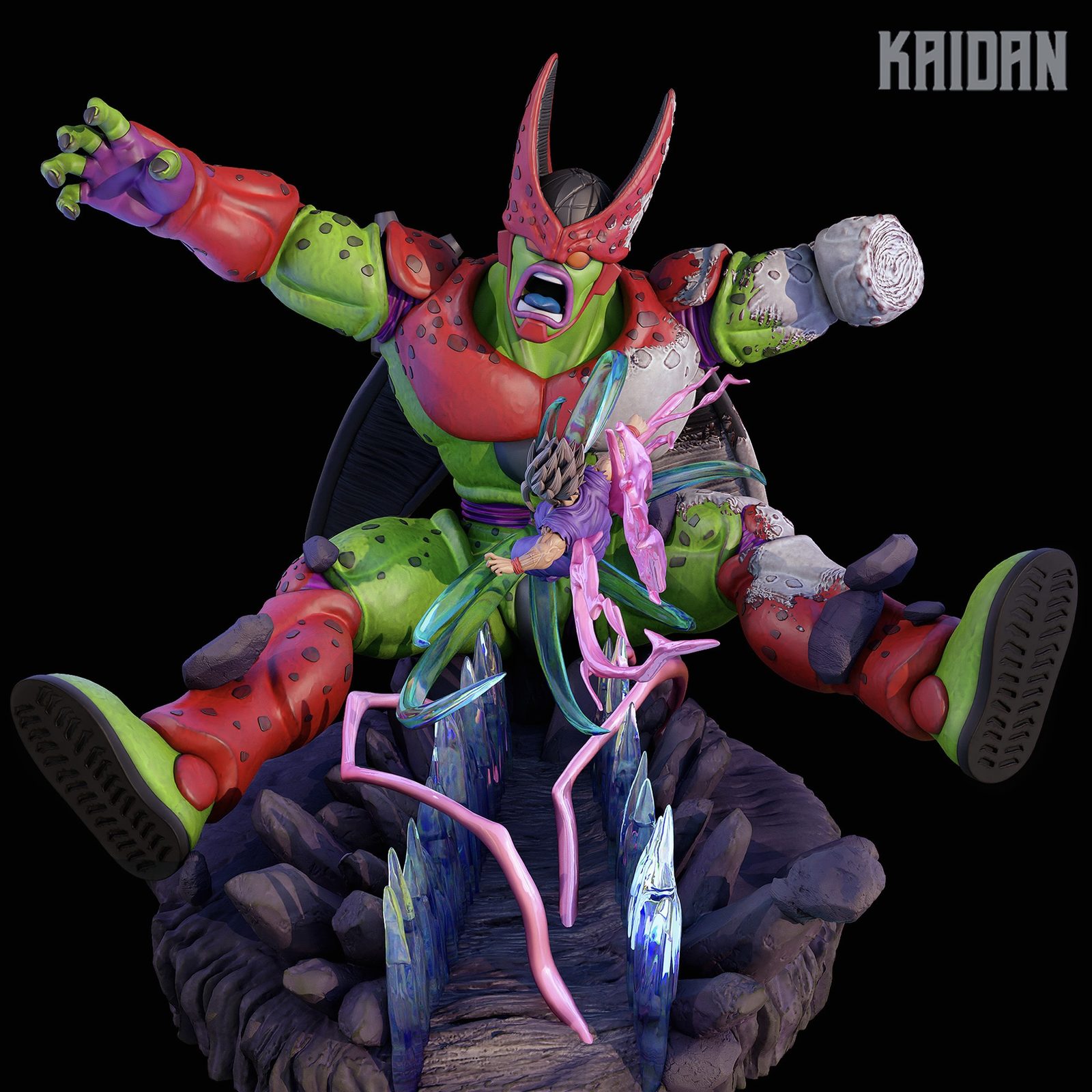 Cell Max Vs Gohan Beast ( Full Figure ) view 4