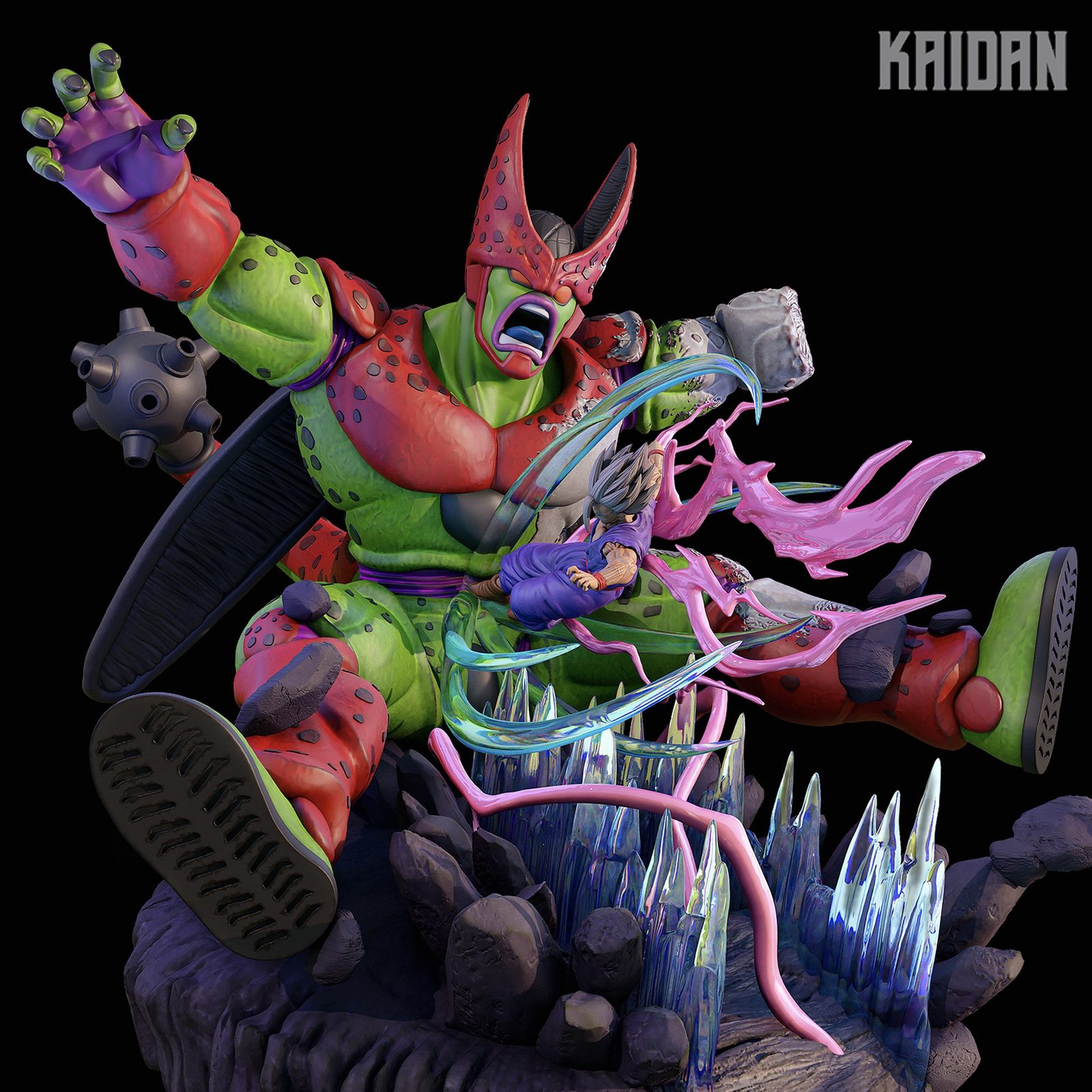 Cell Max Vs Gohan Beast ( Full Figure ) view 6