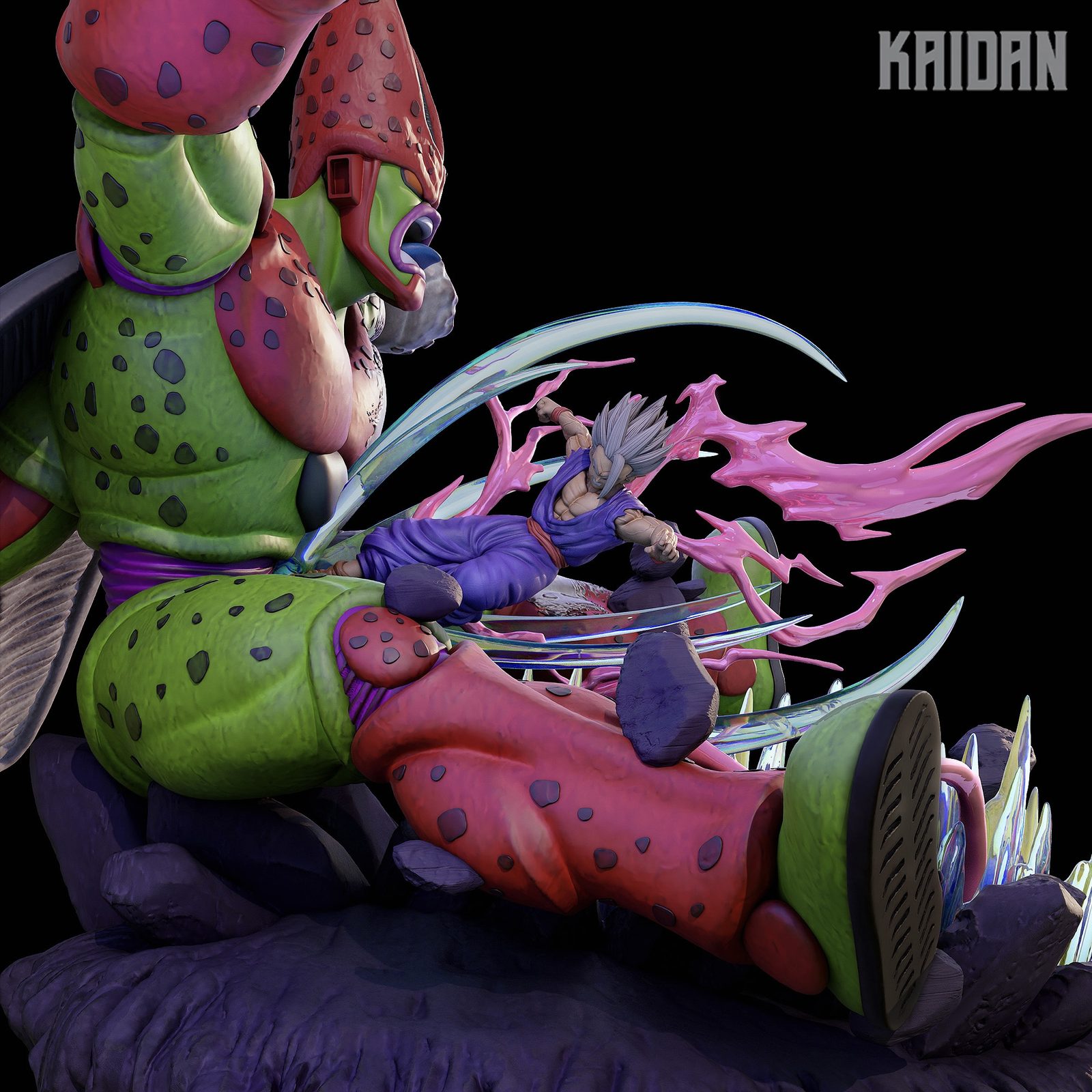 Cell Max Vs Gohan Beast view 2