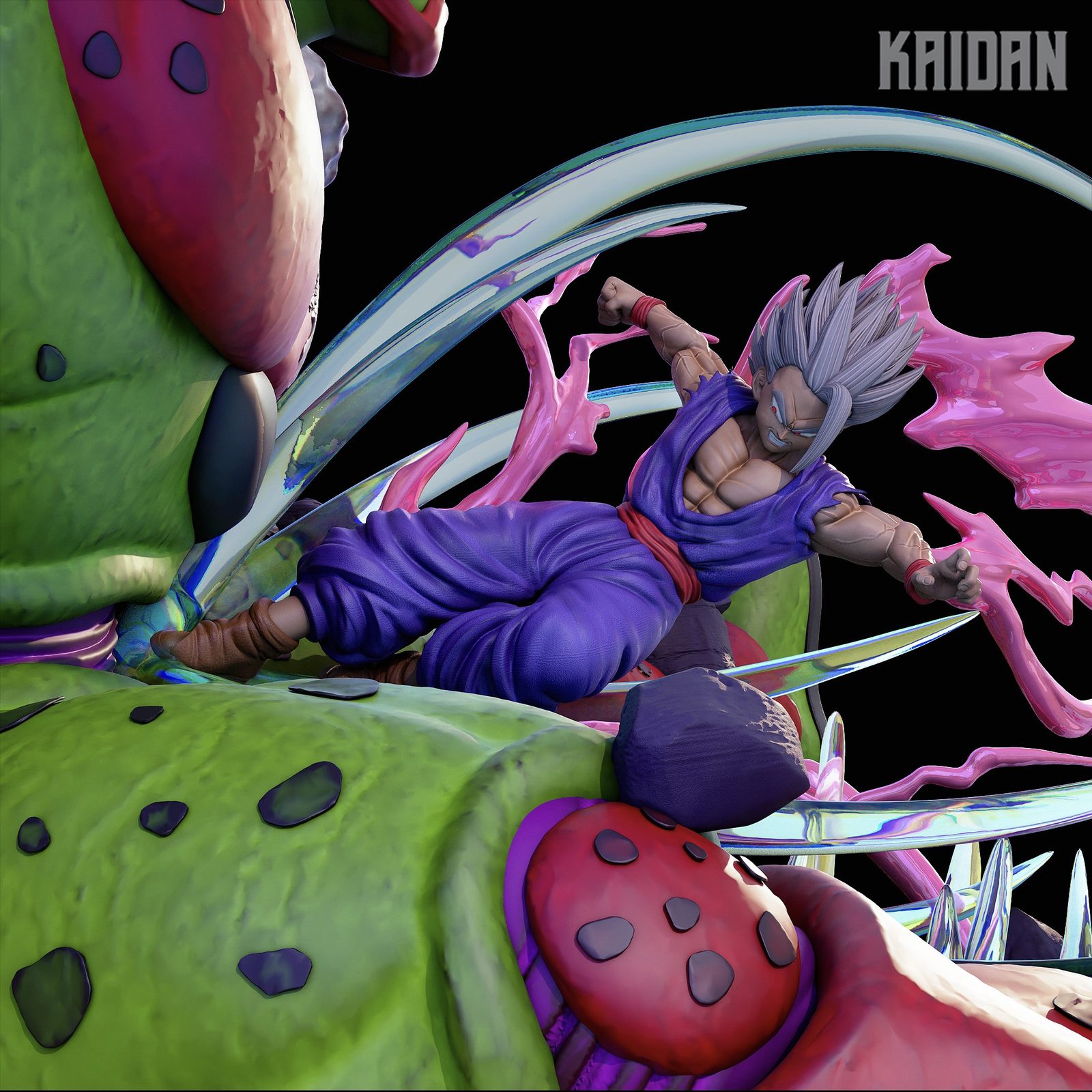 Cell Max Vs Gohan Beast view 3