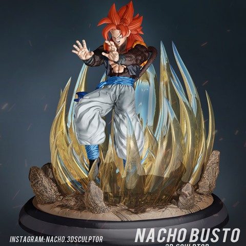 Gogeta Ss4 view 2
