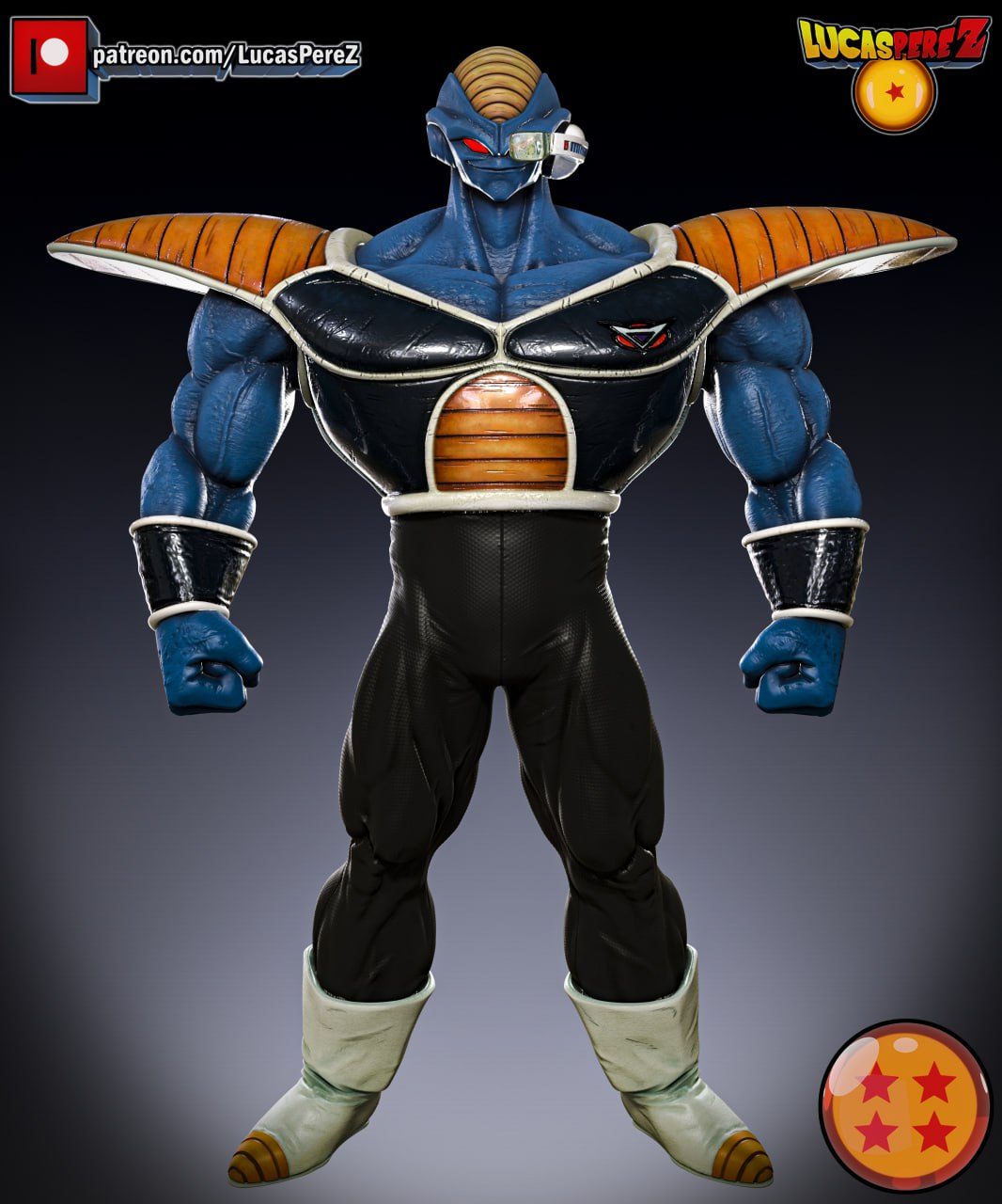 DBZ BURTER FUERZAS ESPECIALES