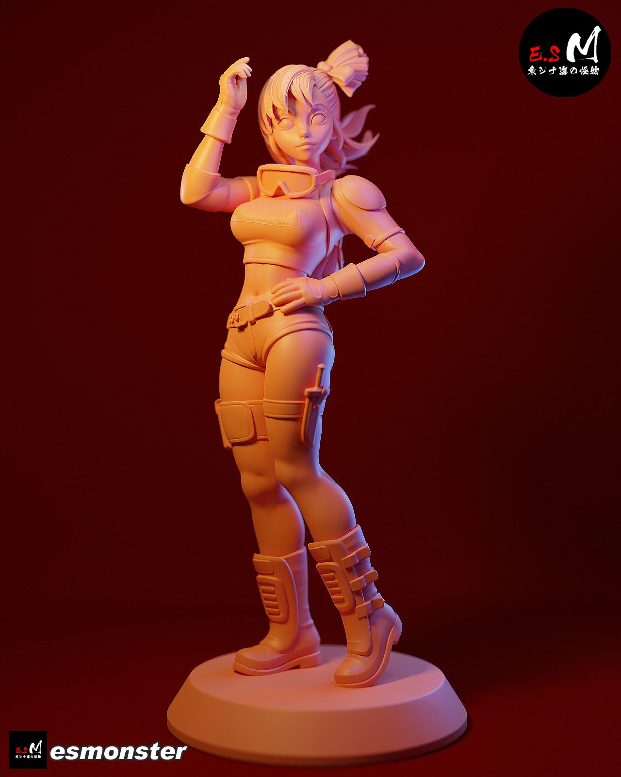 Es Monster Bulma Dragon Ball view 2