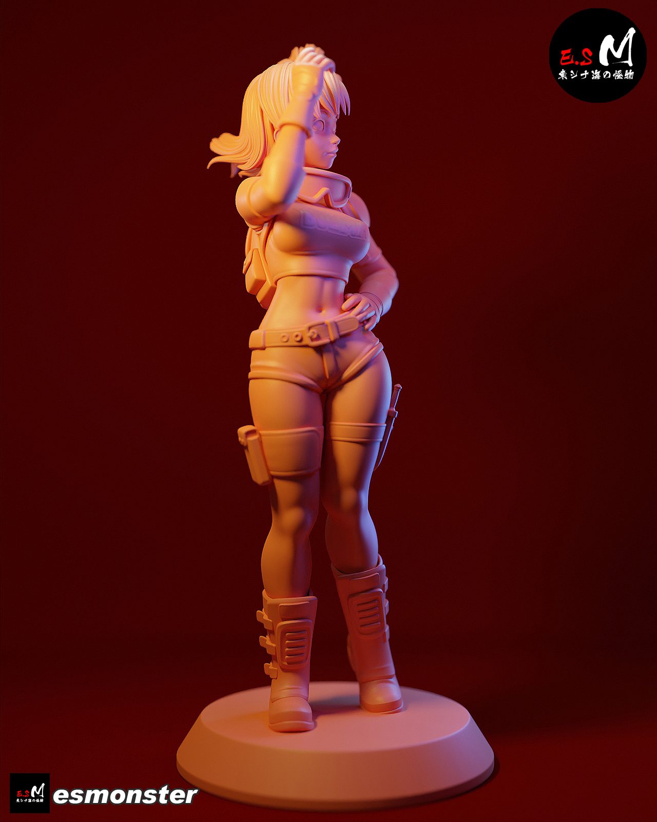 Es Monster Bulma Dragon Ball view 3