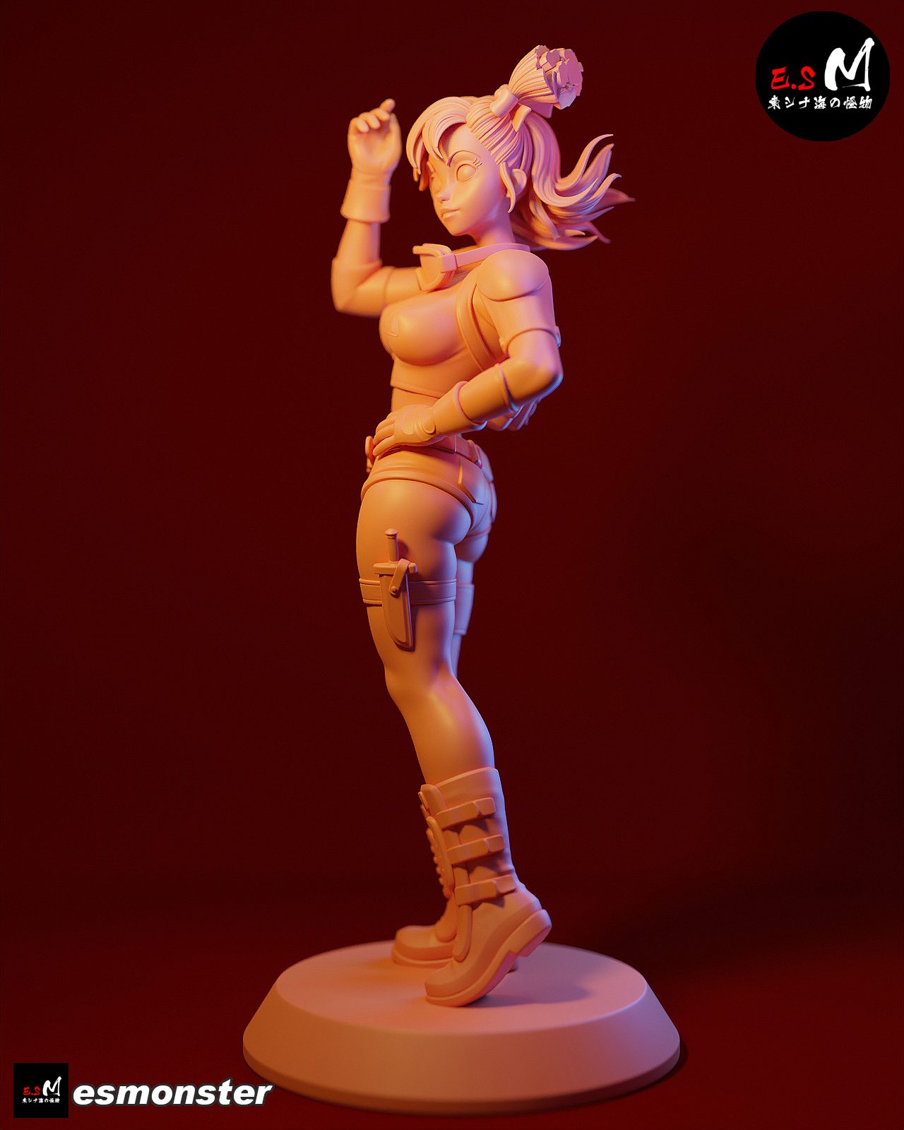 Es Monster Bulma Dragon Ball view 6