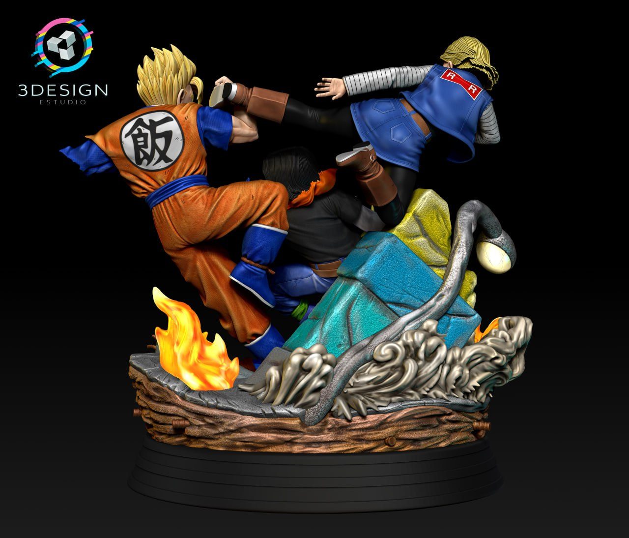 3D Print Model view 2
