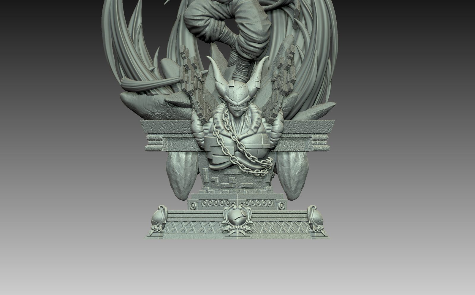 Gogeta Diorama