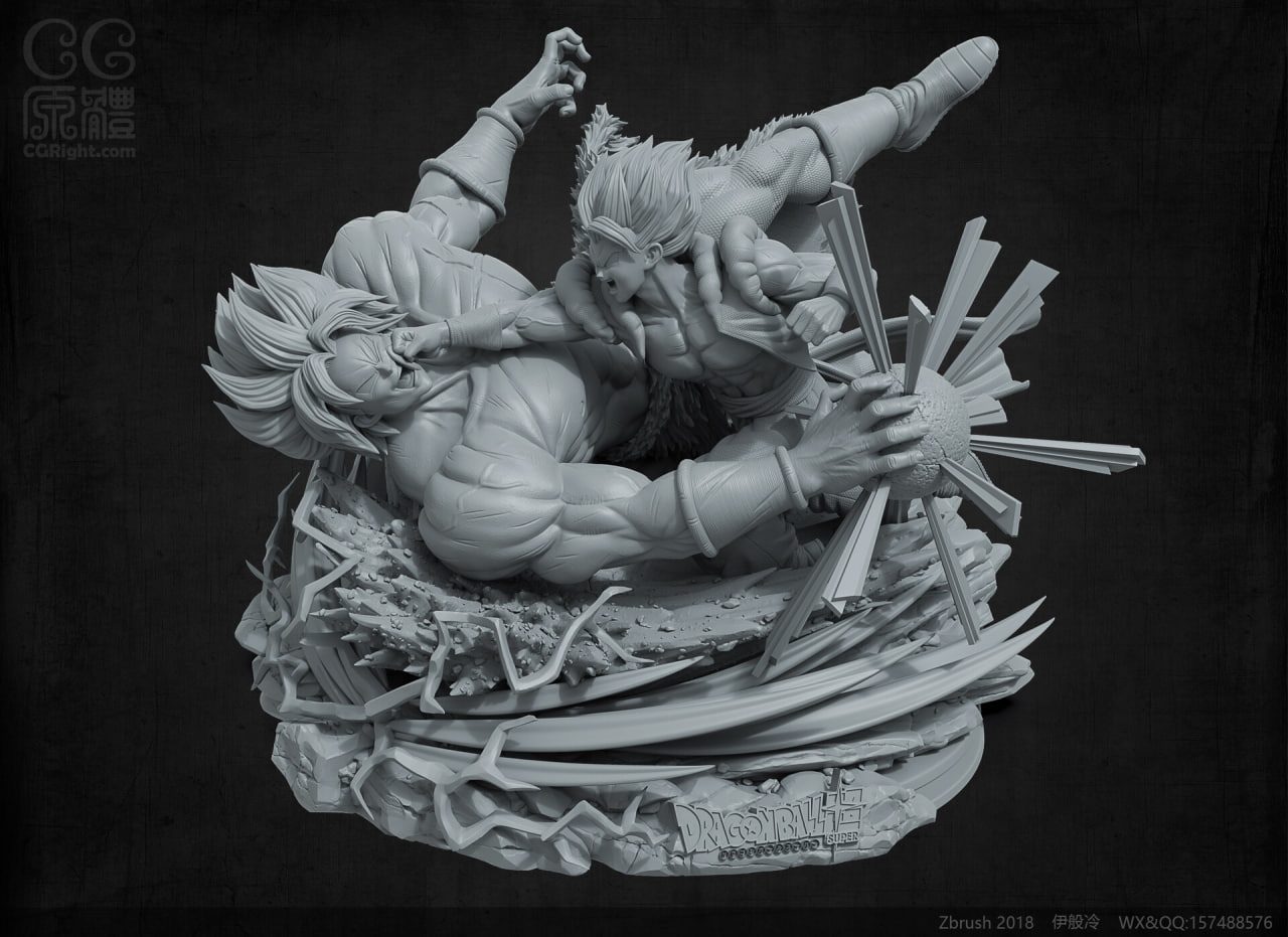 Gogeta Vs Broly view 3