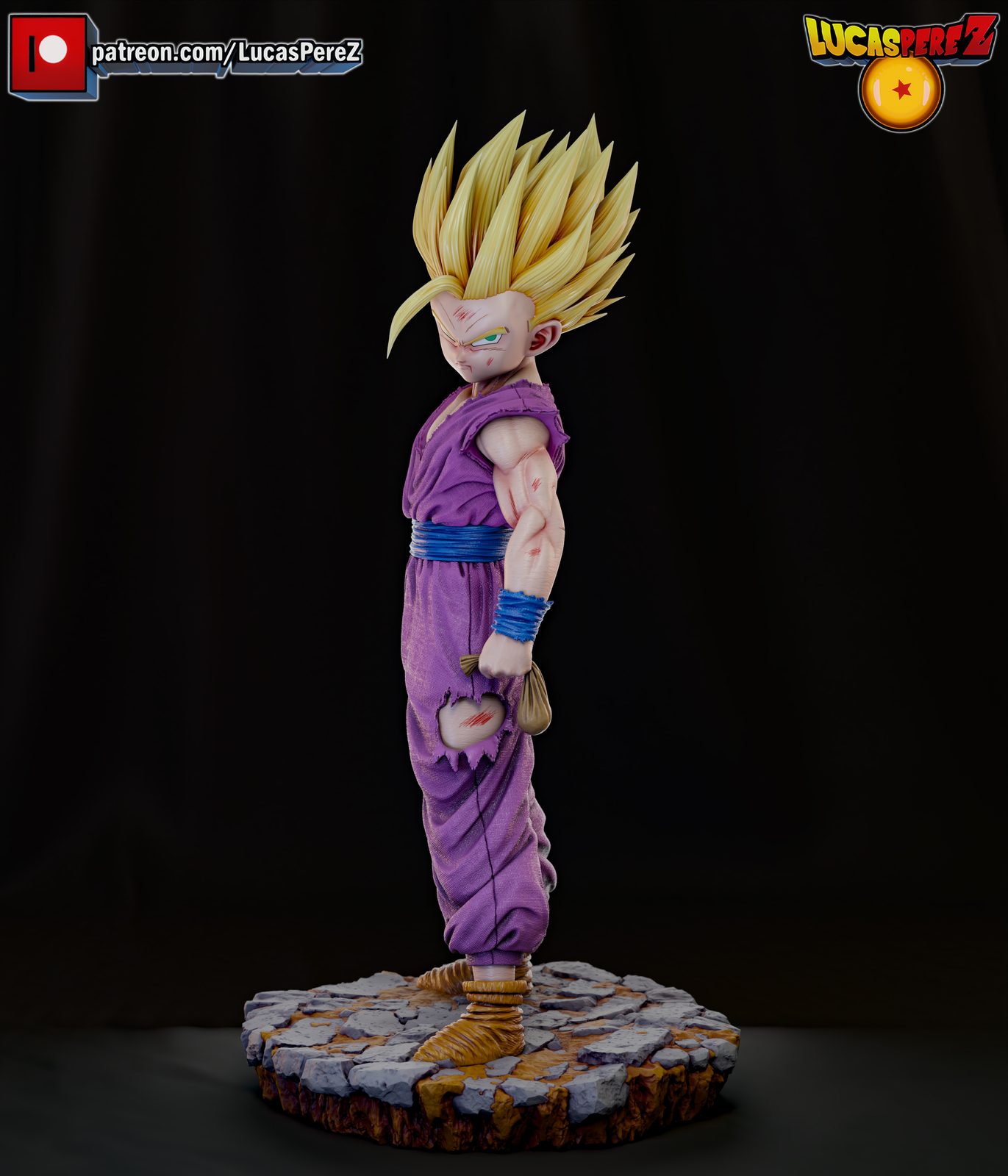 GOHAN SSJ2 FIGURE REGULAR view 6