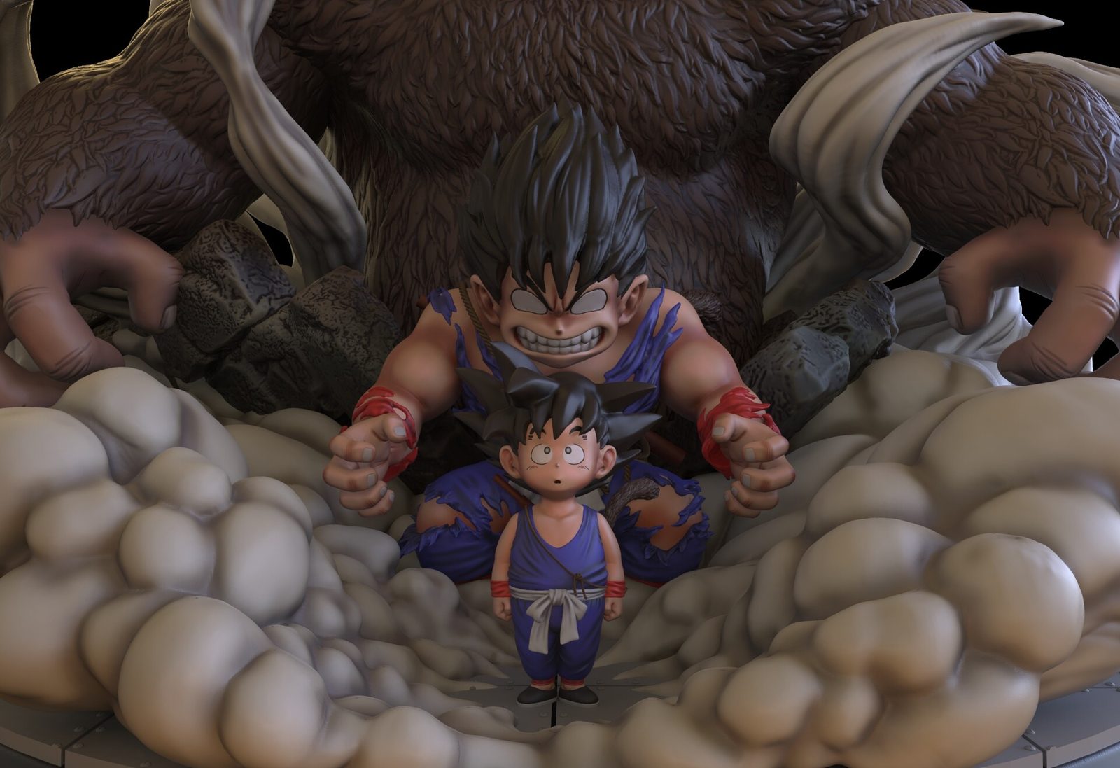 Goku Tranformation view 4