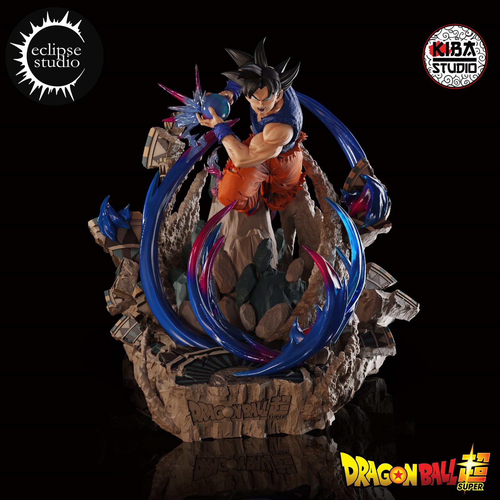Goku Ultra Instinto Kiba Eclipse view 6