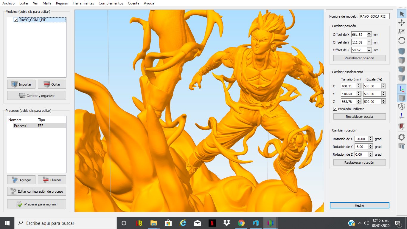 Goku Vs Vegeta view 5
