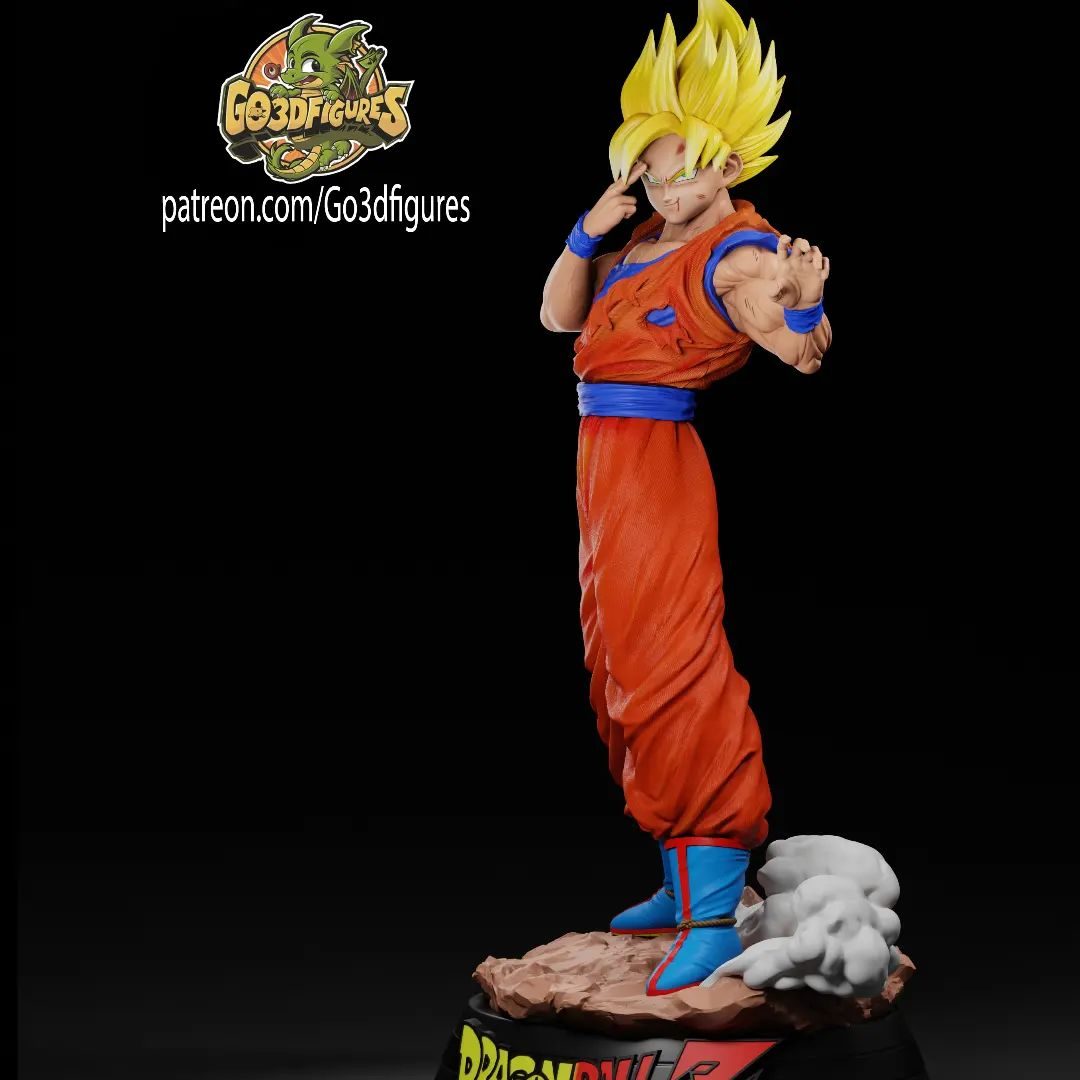Gokuby Go3Dfigures view 3