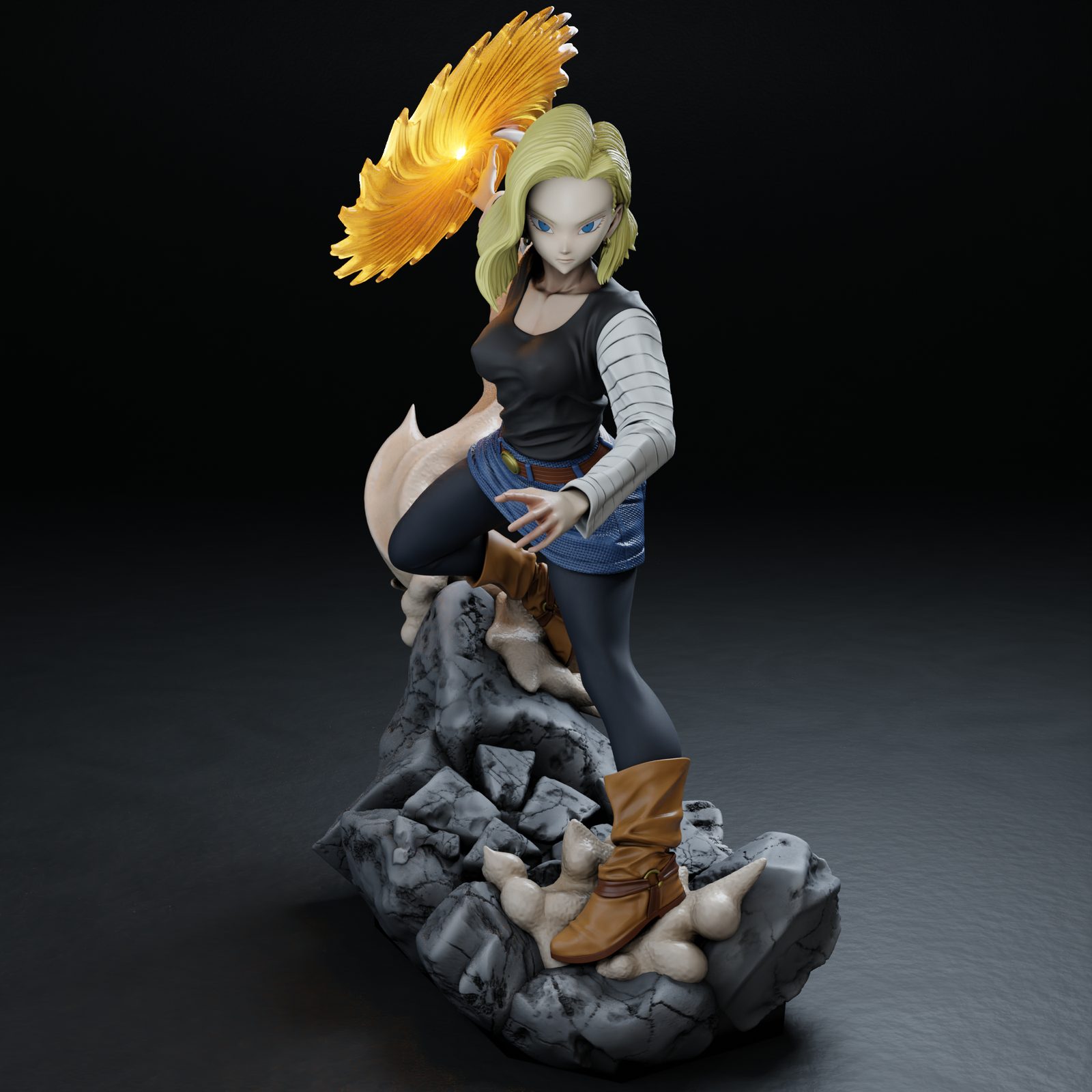 Gr8Tech- Android 18- Dragon Ball Includes Nude