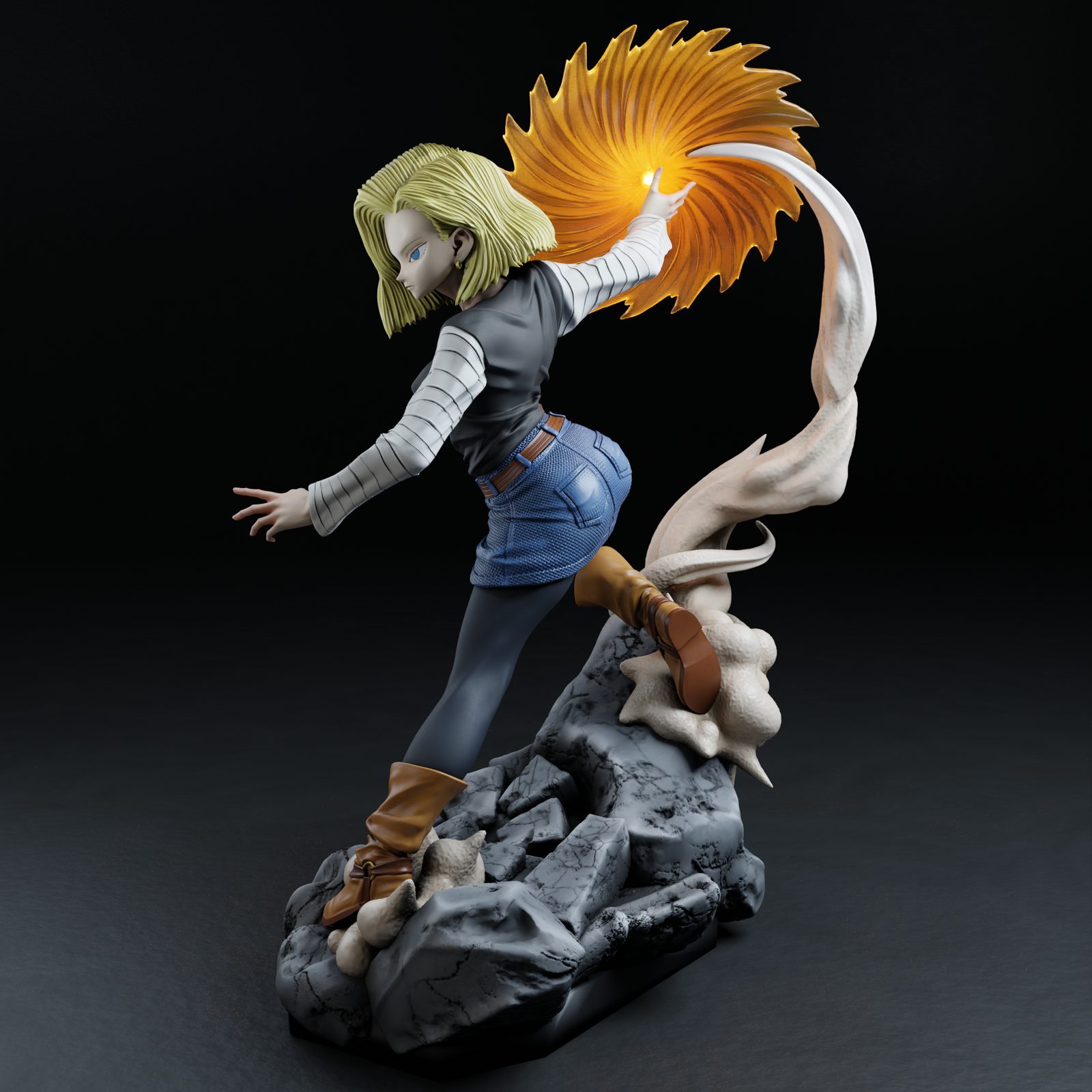 Gr8Tech- Android 18- Dragon Ball Includes Nude view 2