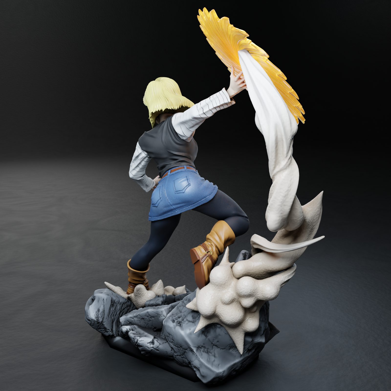 Gr8Tech- Android 18- Dragon Ball Includes Nude view 3