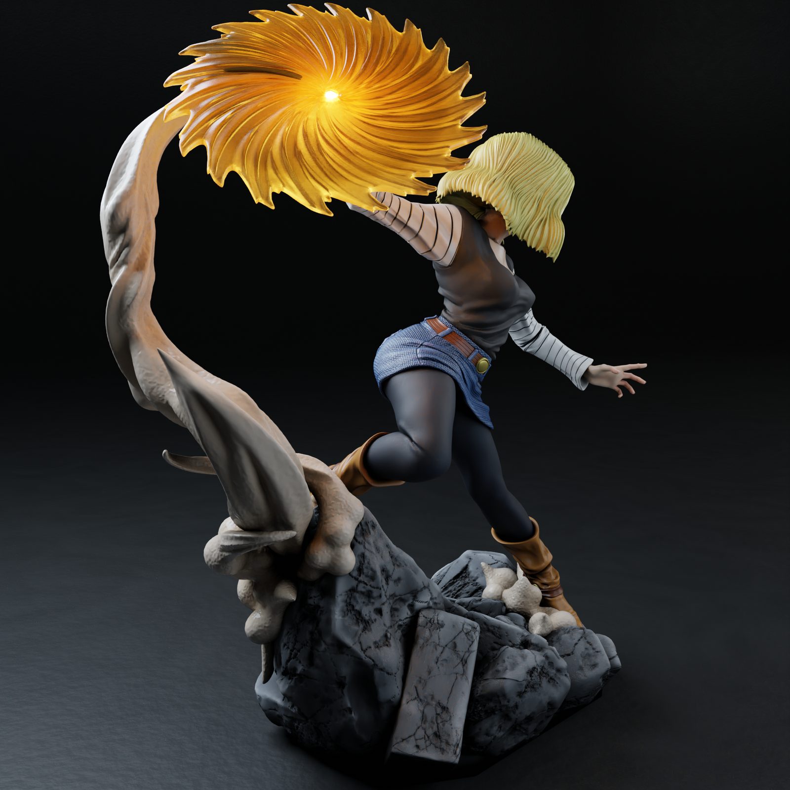 Gr8Tech- Android 18- Dragon Ball Includes Nude view 4