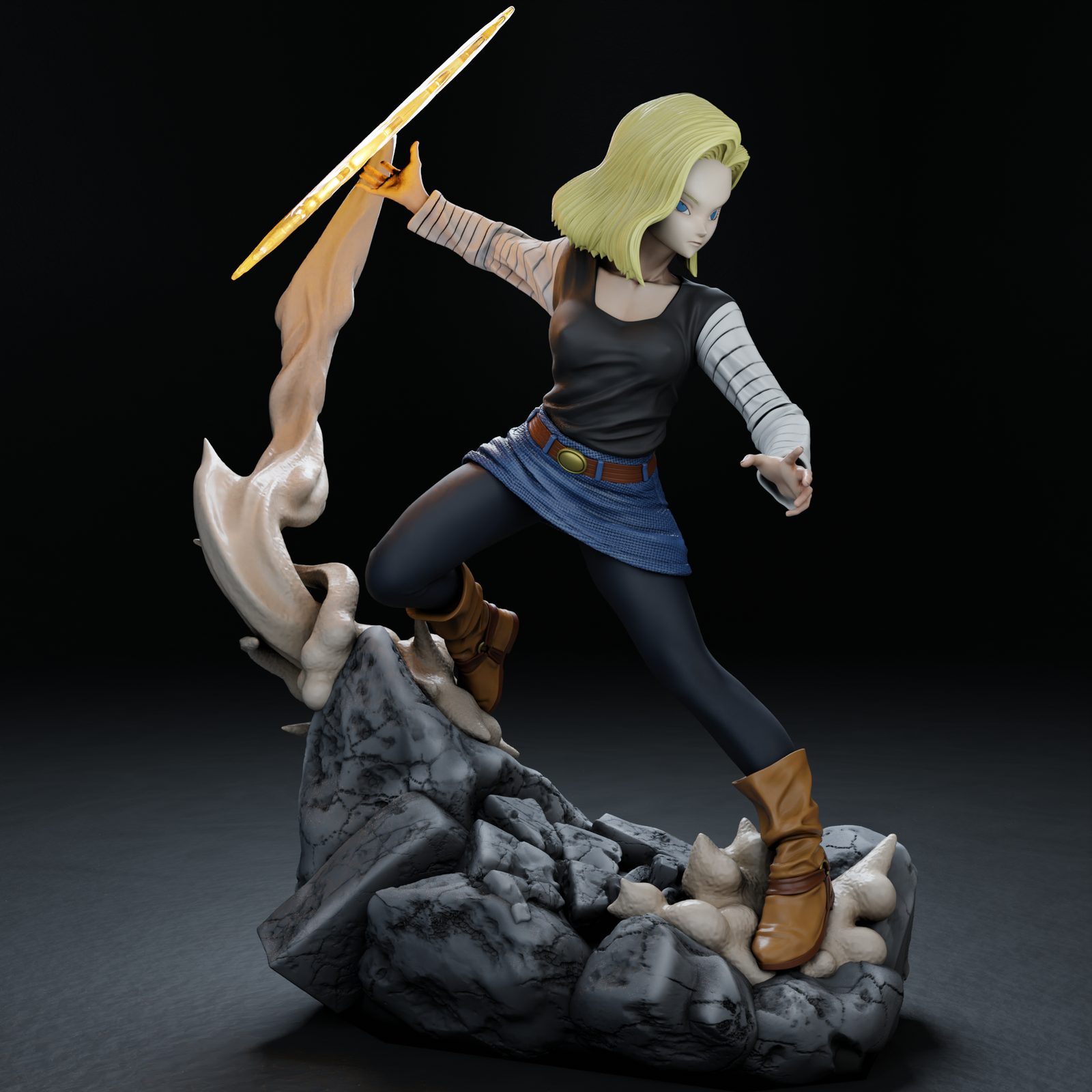 Gr8Tech- Android 18- Dragon Ball Includes Nude view 5