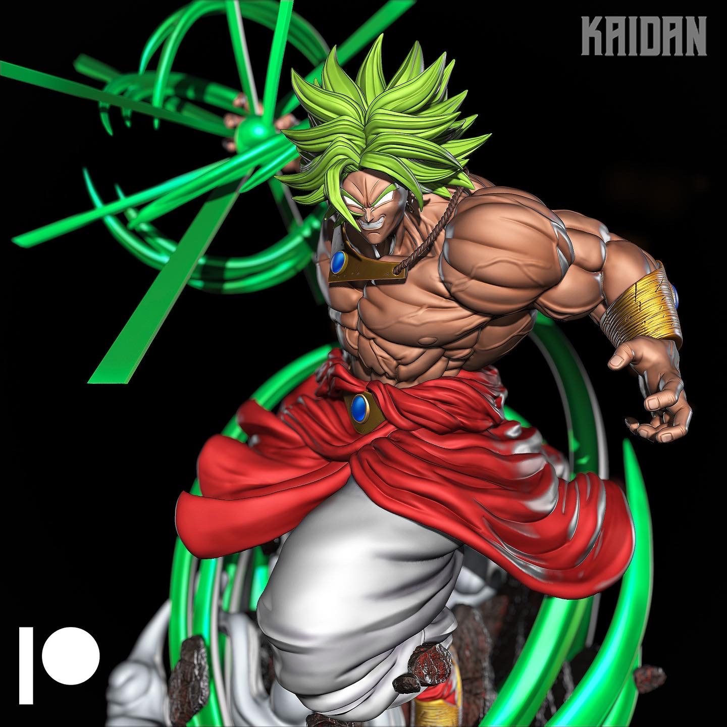 Kaidan Classic Broly Dragon Ball Z view 2