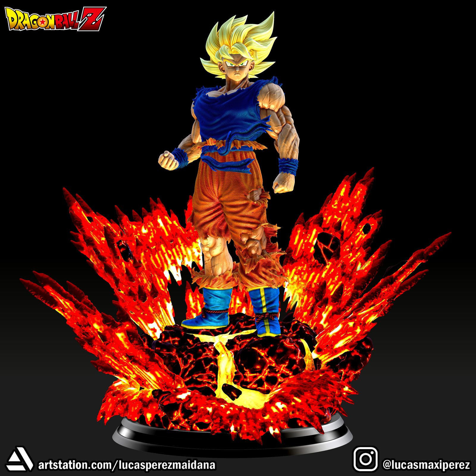 Lucas Perez Goku Namek view 5