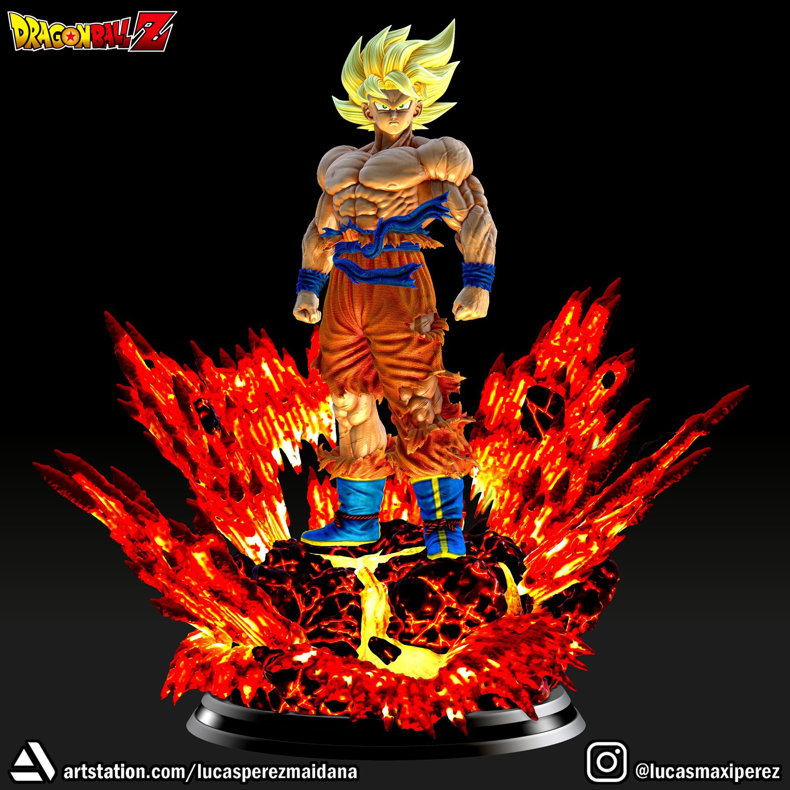 Lucas Perez Goku Namek view 6