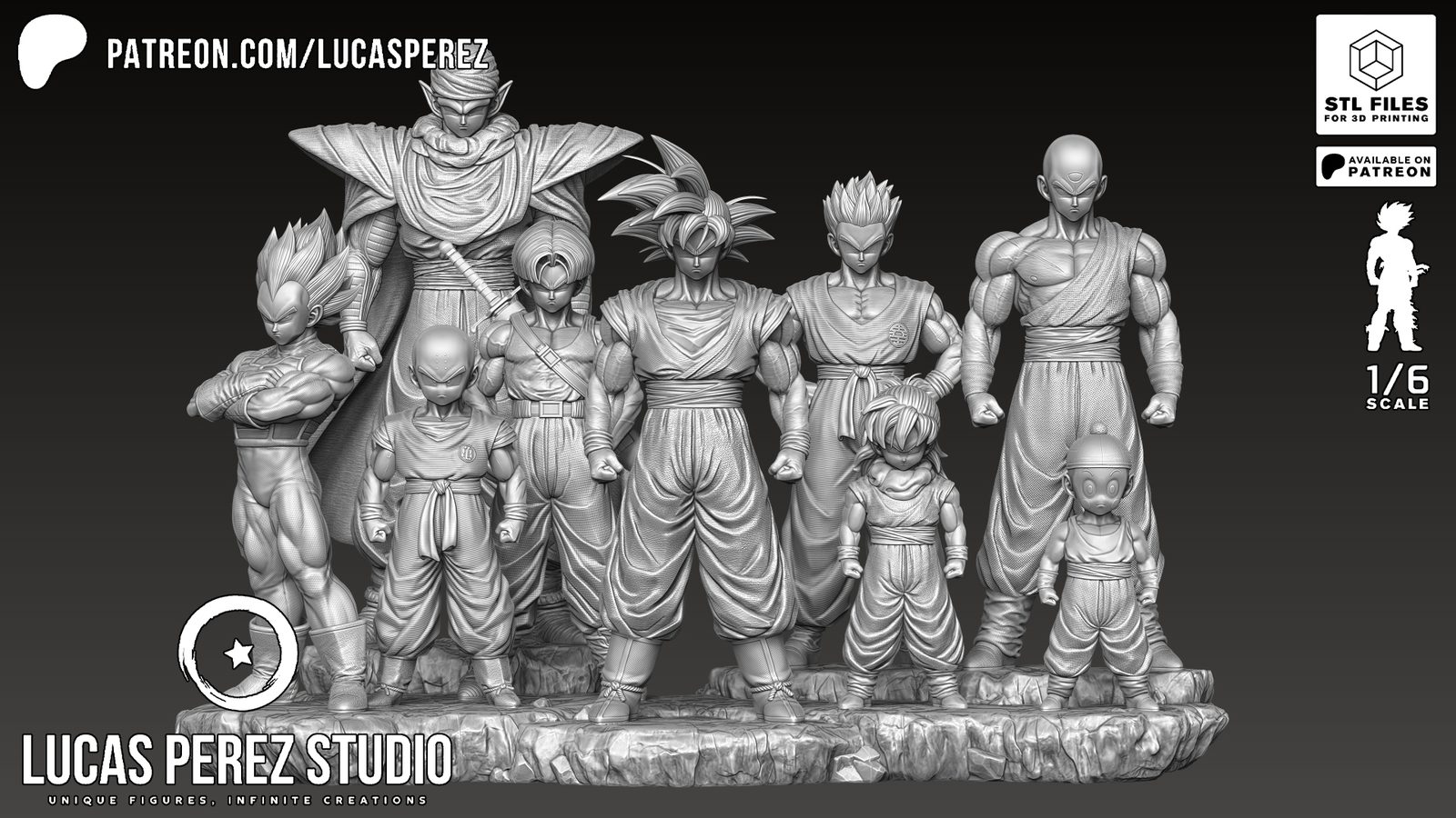 Lucas Perez Studio Base Diorama Z Warriors view 2